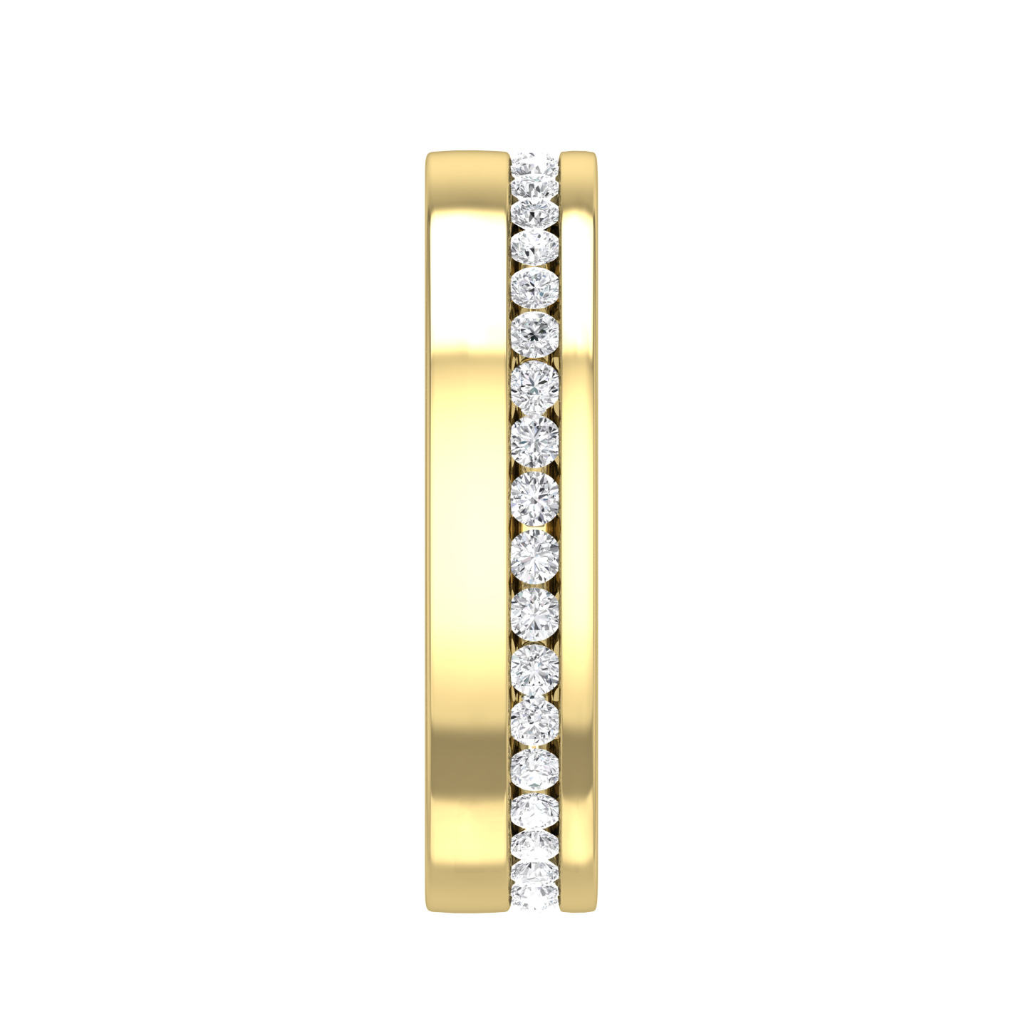 Full Set Round Brilliant Cut Diamond Wedding Band gardiner-brothers