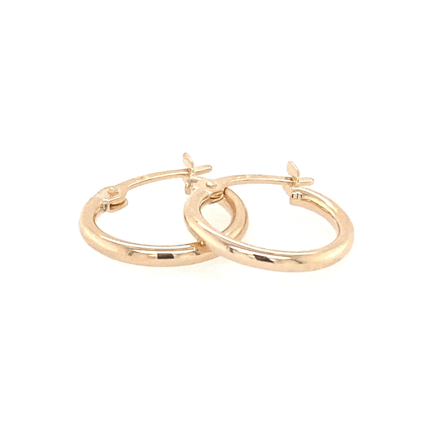 Yellow Gold Hoop Earrings Gardiner Brothers
