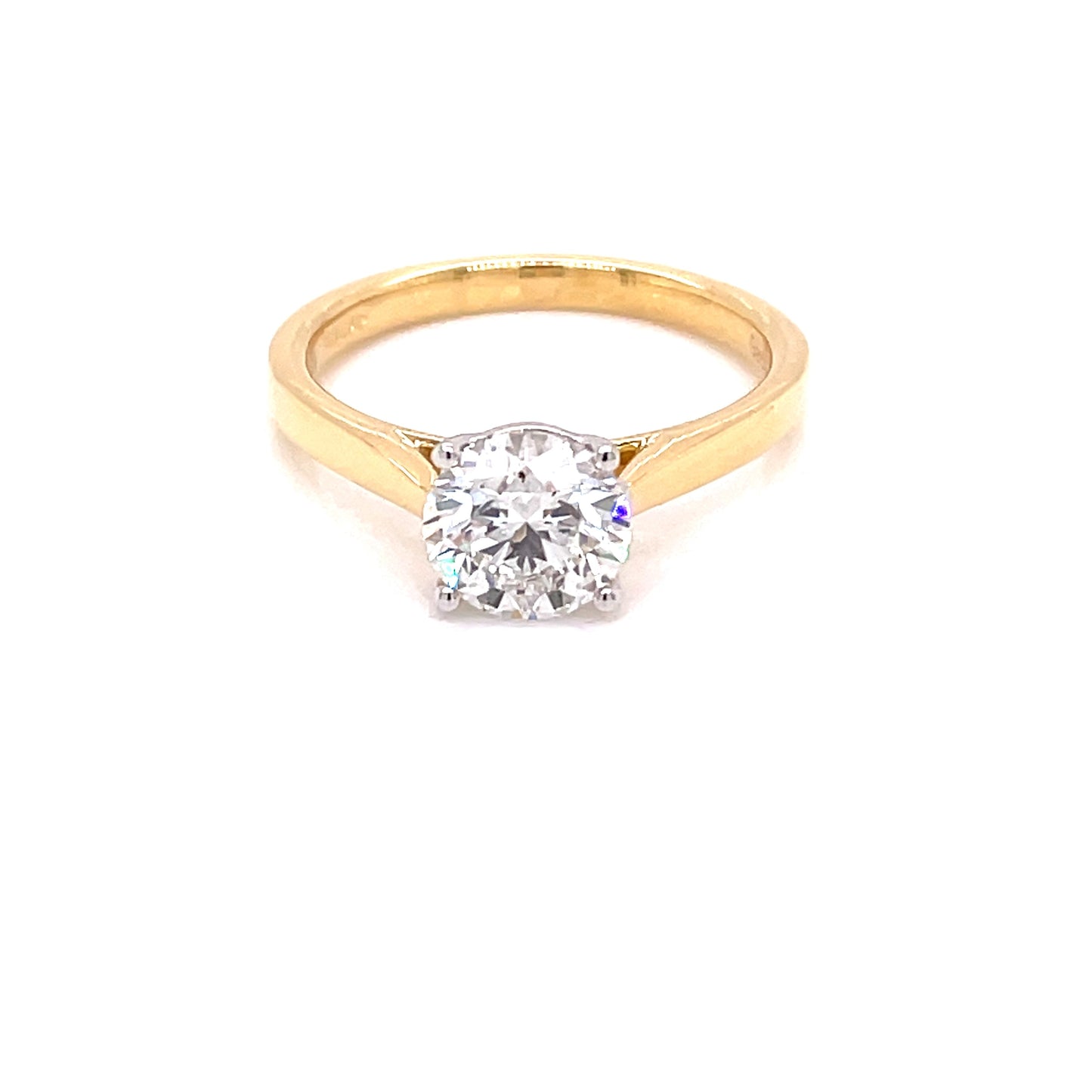 Round Brilliant Cut Diamond Solitaire Ring - 1.20cts Gardiner Brothers