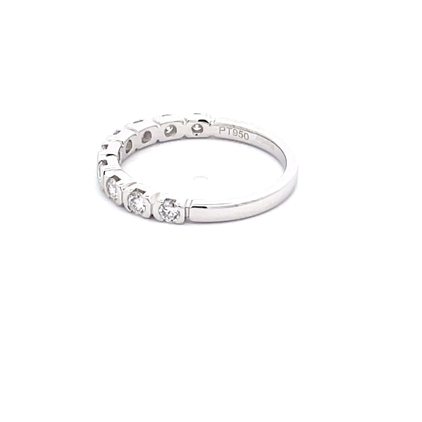 Round Brilliant Cut Diamond 9 Stone Eternity Ring Gardiner Brothers