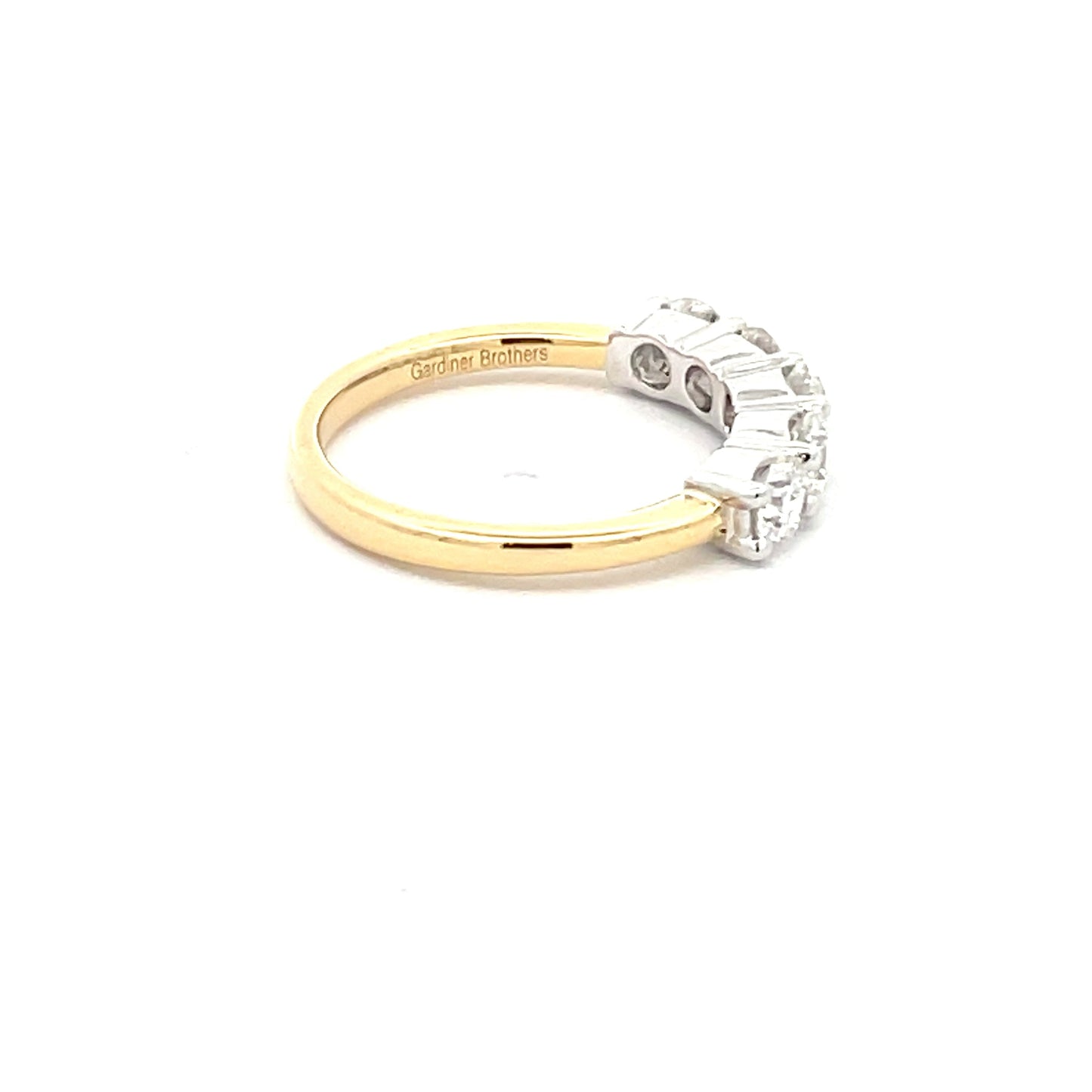 Round Brilliant Cut Diamond 5 Stone Eternity ring - 1.20cts Gardiner Brothers