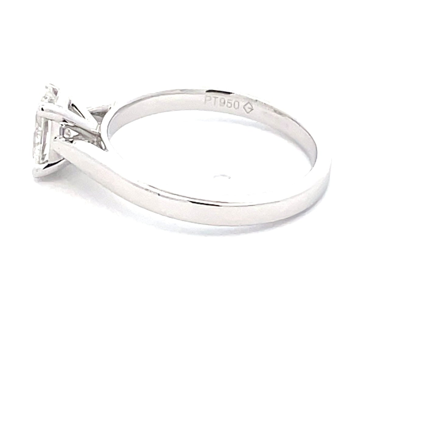 Lab Grown Oval Shaped Diamond Solitaire Ring - 0.71cts Gardiner Brothers
