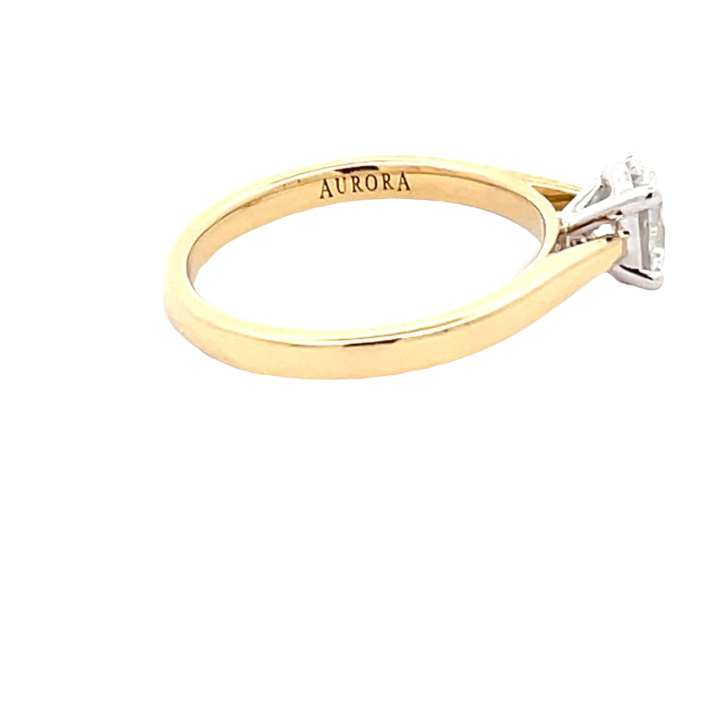 Oval Aurora Cut Diamond Solitaire Ring - 0.72cts Gardiner Brothers