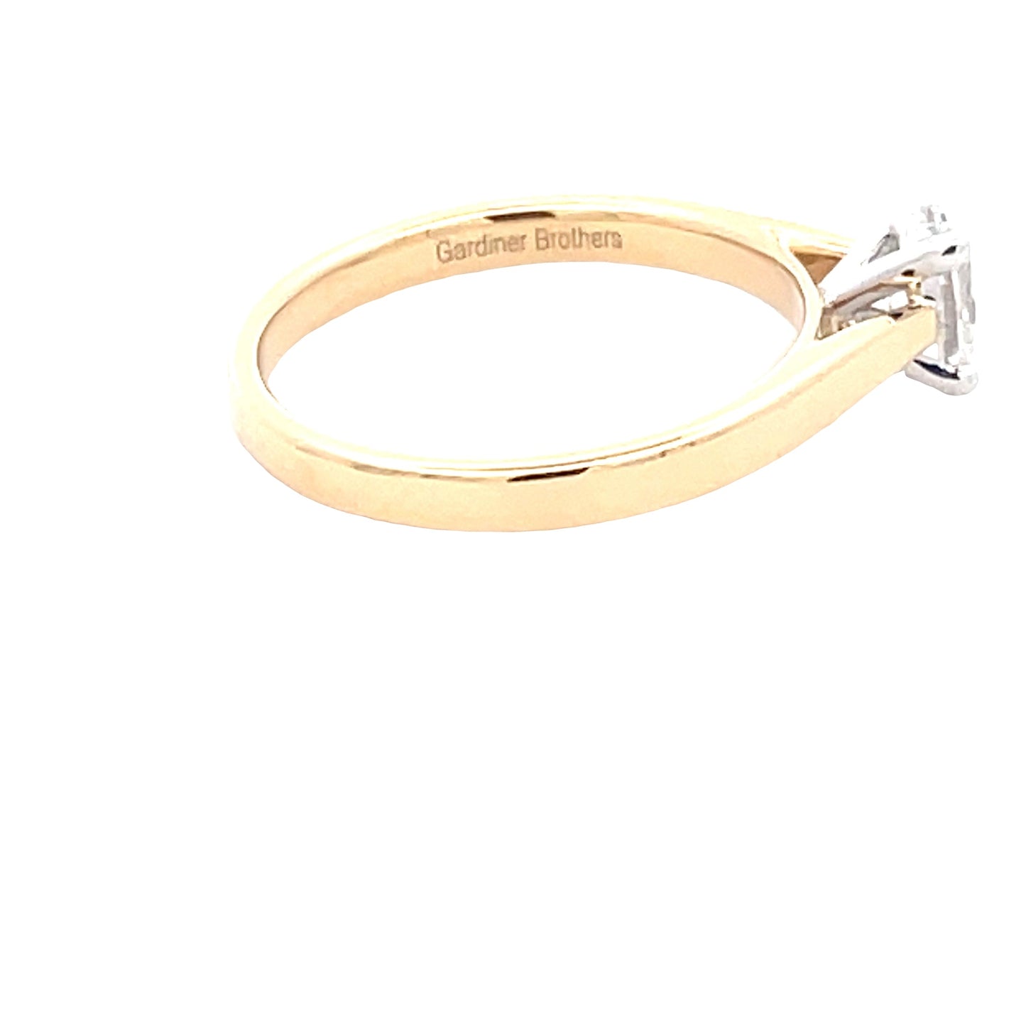 Oval Shaped Diamond Solitaire Ring - 0.51cts Gardiner Brothers