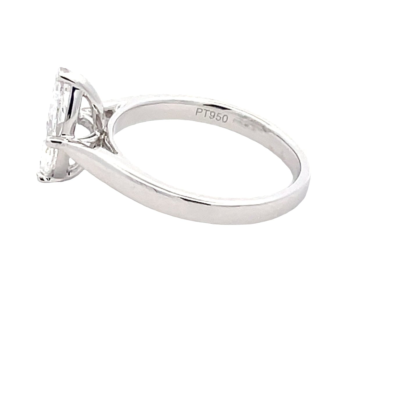 Marquise shaped diamond solitaire ring - 1.00cts Gardiner Brothers