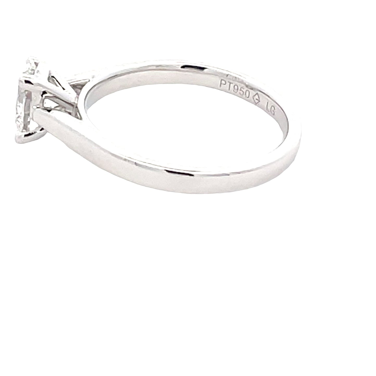 Lab Grown Oval Shaped Diamond Solitaire Ring - 0.70cts Gardiner Brothers