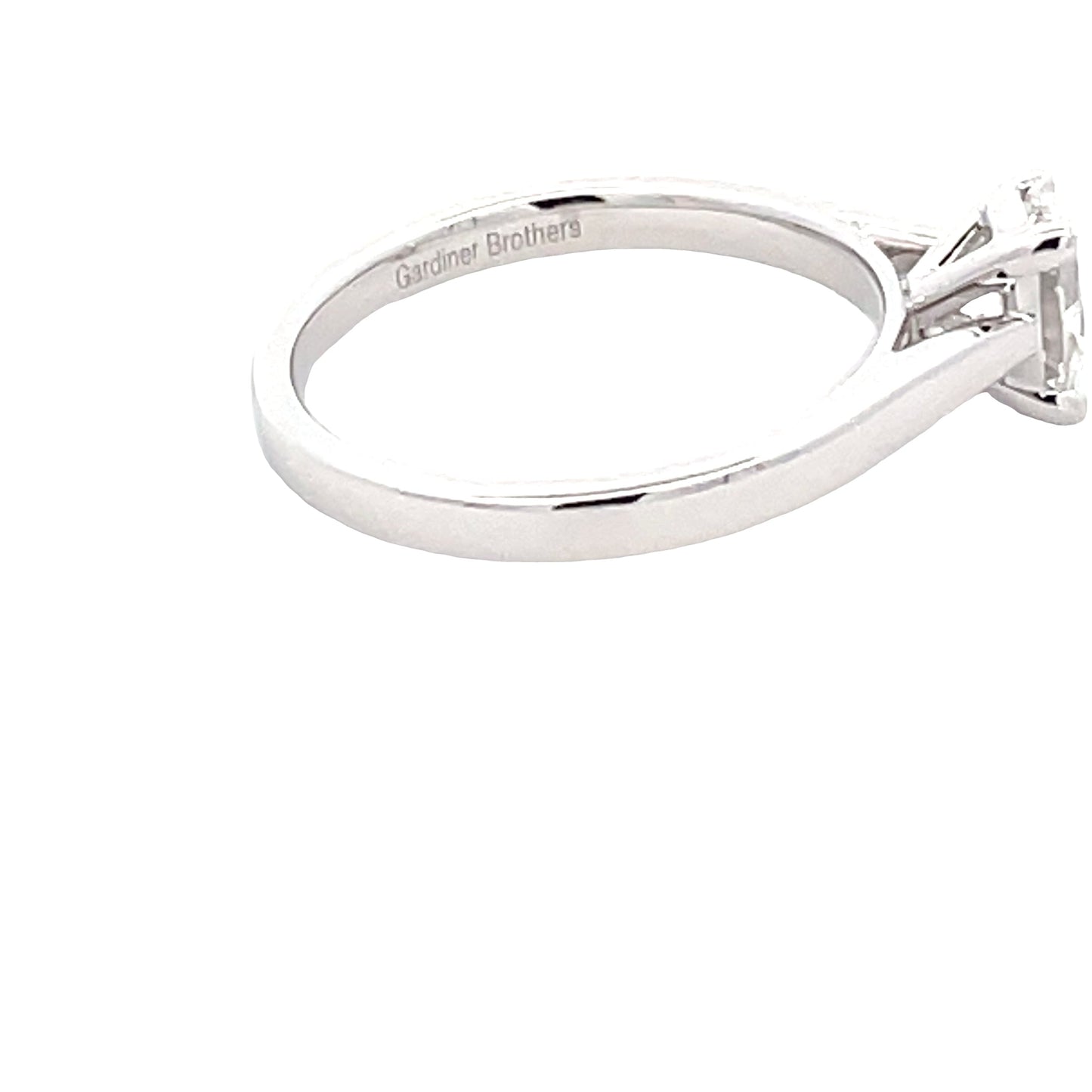 Lab Grown Oval Shaped Diamond Solitaire Ring - 0.70cts Gardiner Brothers