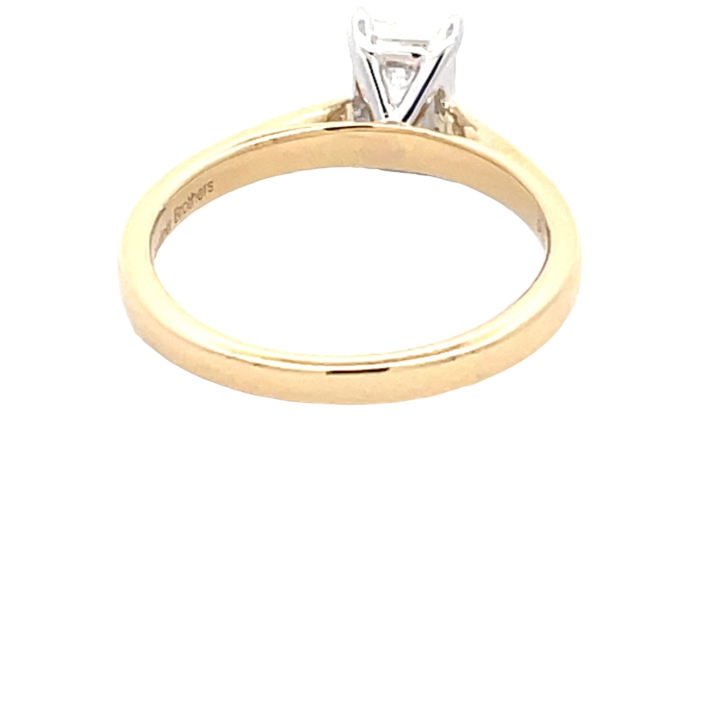 Lab Grown Emerald Cut Diamond Solitaire Ring - 1.00cts Gardiner Brothers