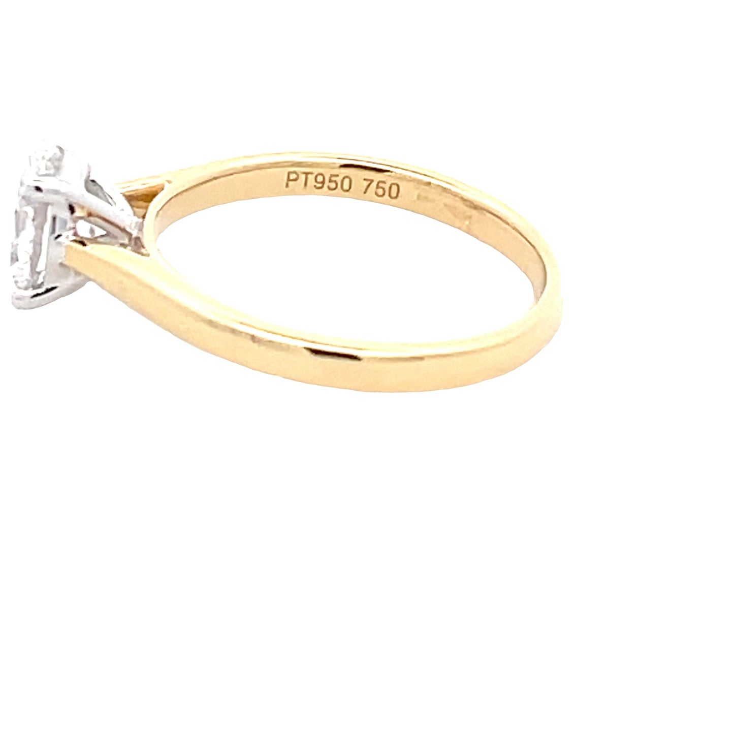 Oval Shaped Diamond Solitaire Ring - 1.01cts Gardiner Brothers