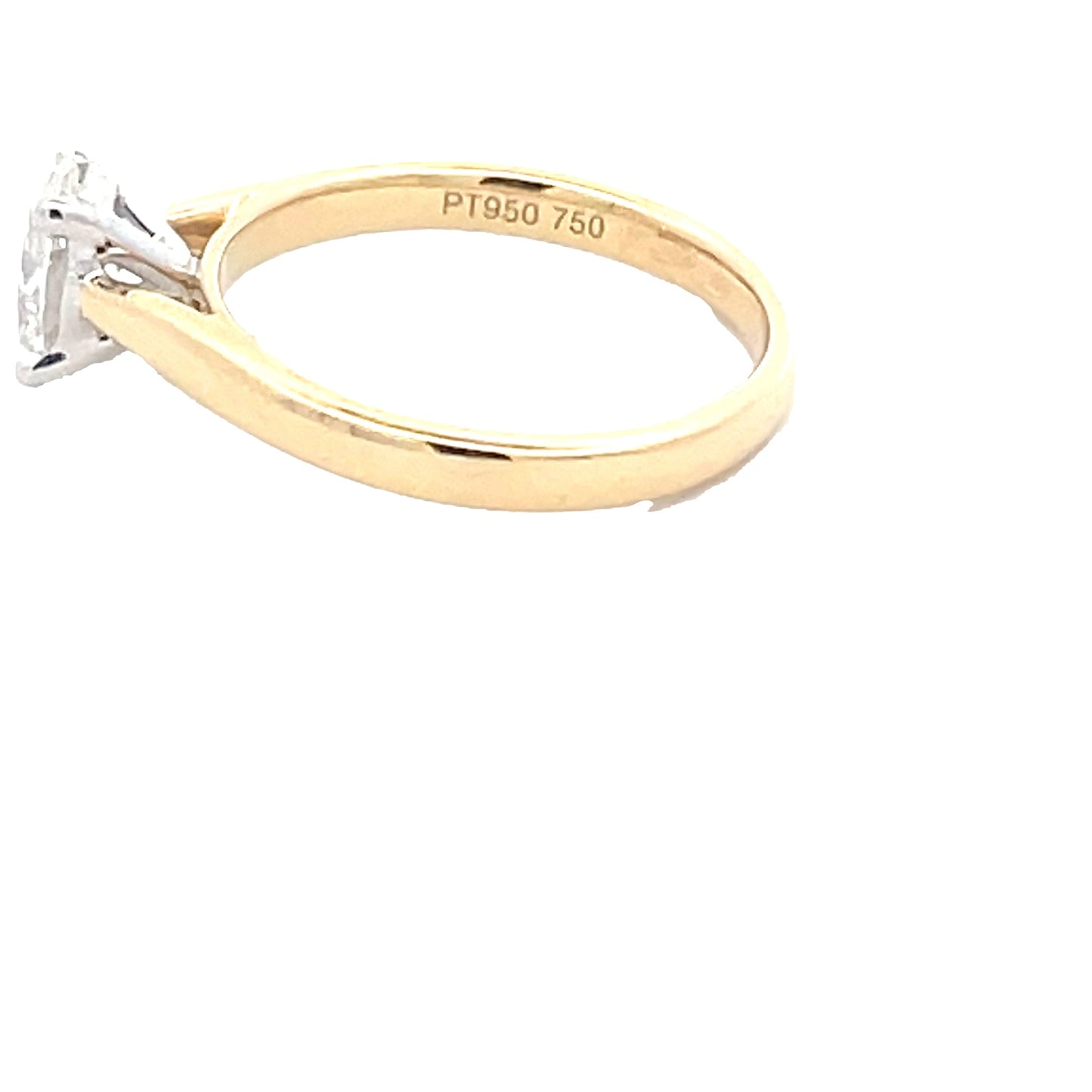 Oval Shaped diamond Solitaire ring - 0.70cts Gardiner Brothers