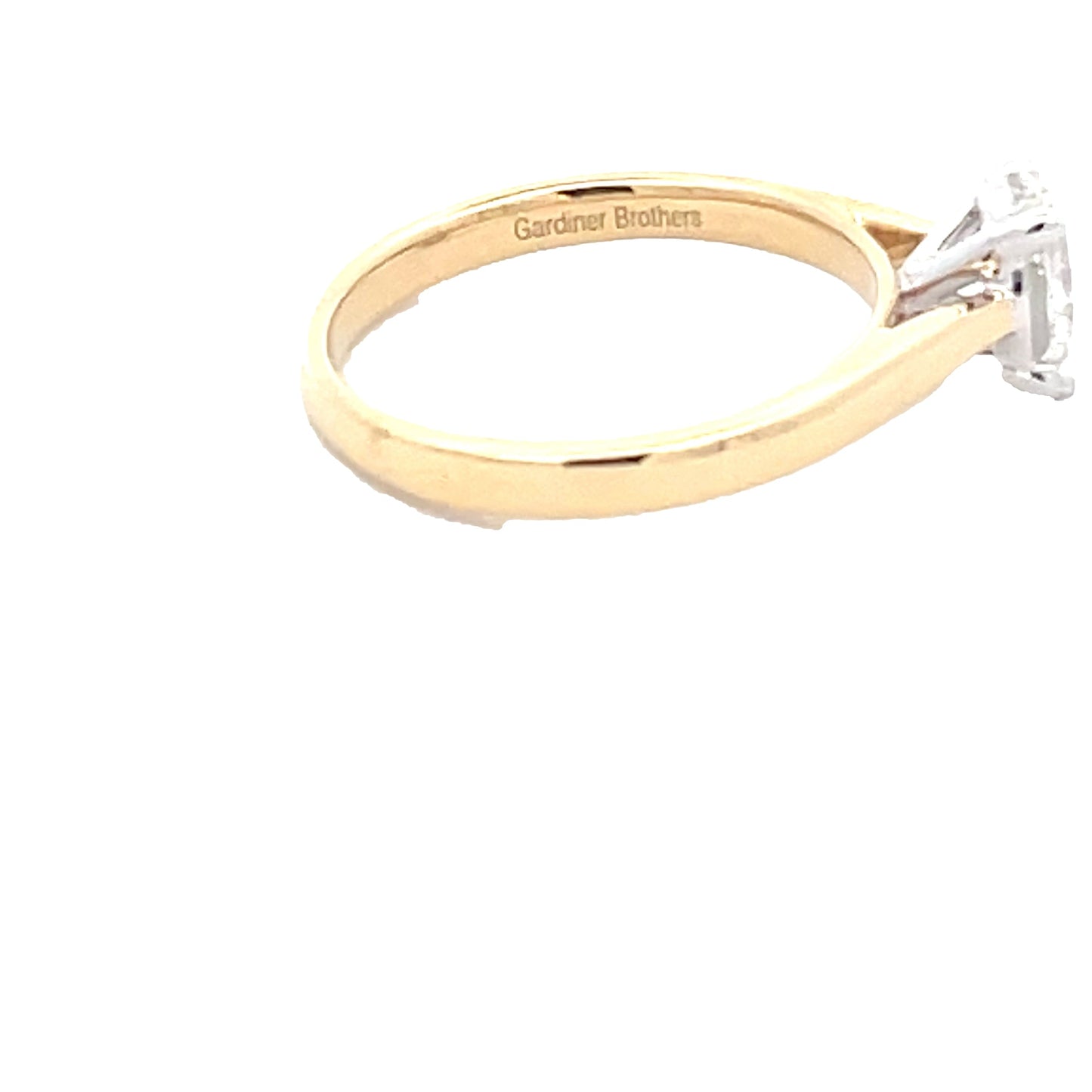 Oval Shaped diamond Solitaire ring - 0.70cts Gardiner Brothers