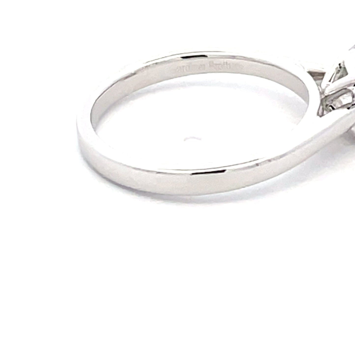 Platinum Cushion Shaped Diamond Solitaire ring - 1.20cts Gardiner Brothers