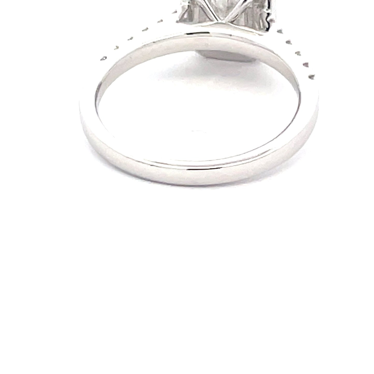 Radiant Cut Diamond Halo Cluster Style Ring - 1.37cts Gardiner Brothers
