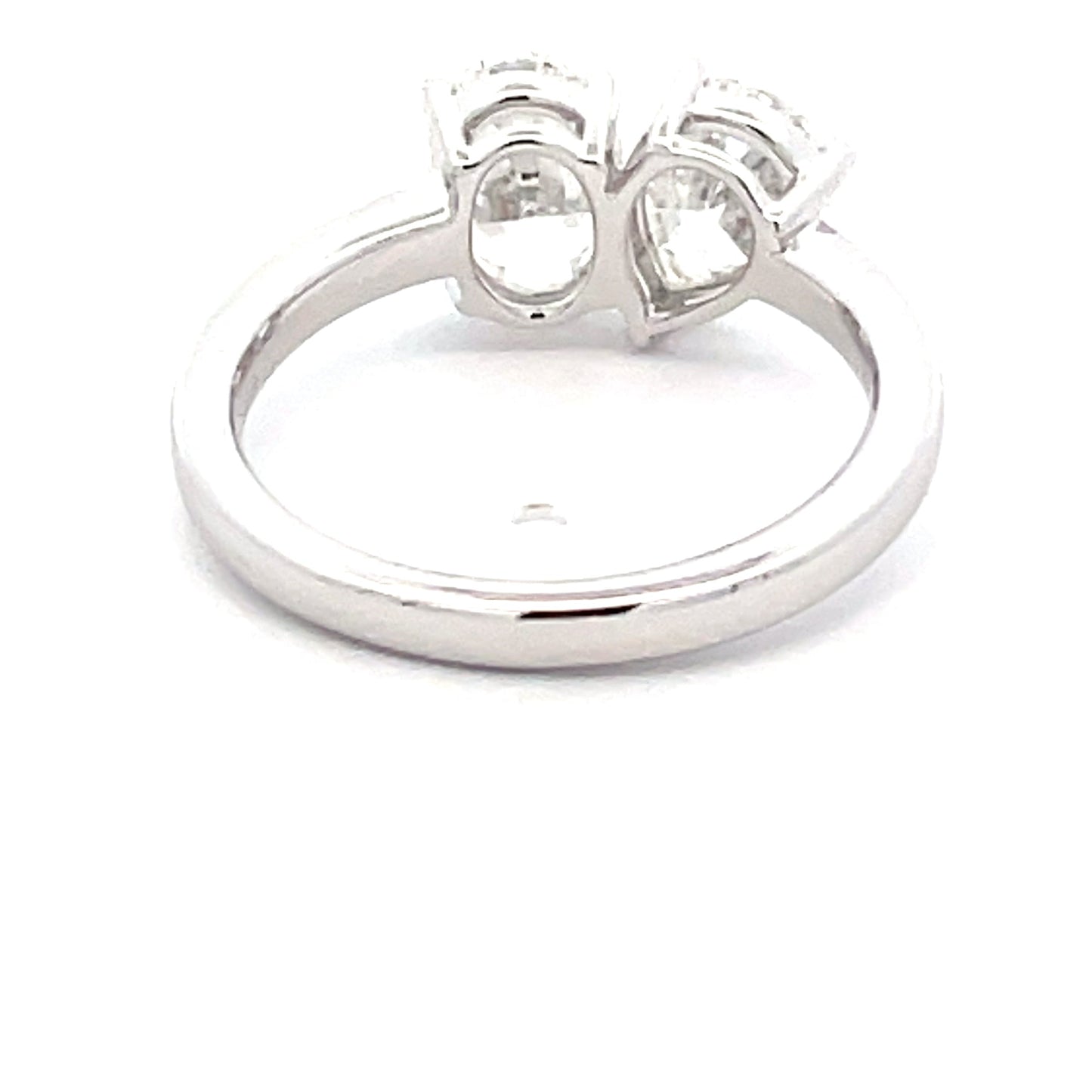 Oval and Pear Shaped Diamond "Toi et Moi" ring - 2.01cts Gardiner Brothers