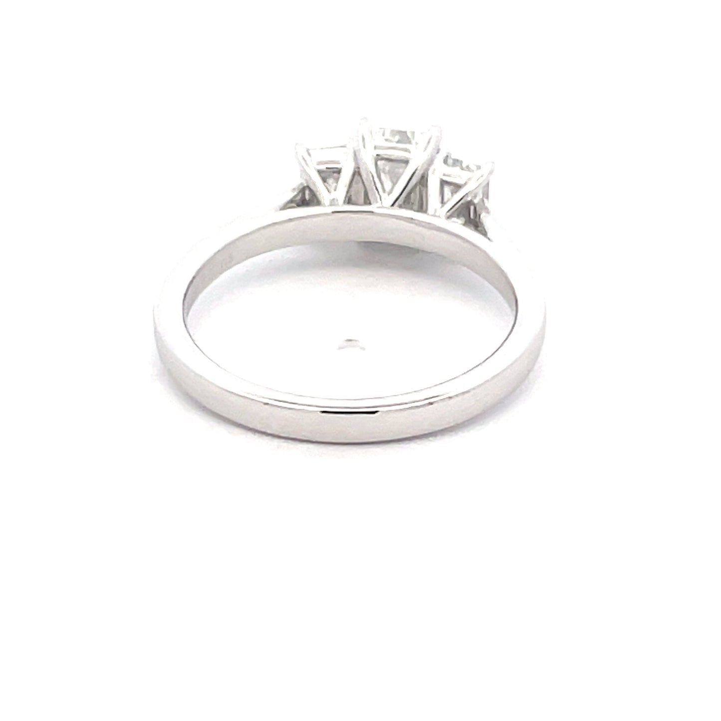 Lab Grown Emerald Cut Diamond 3 Stone Ring - 1.21cts Gardiner Brothers