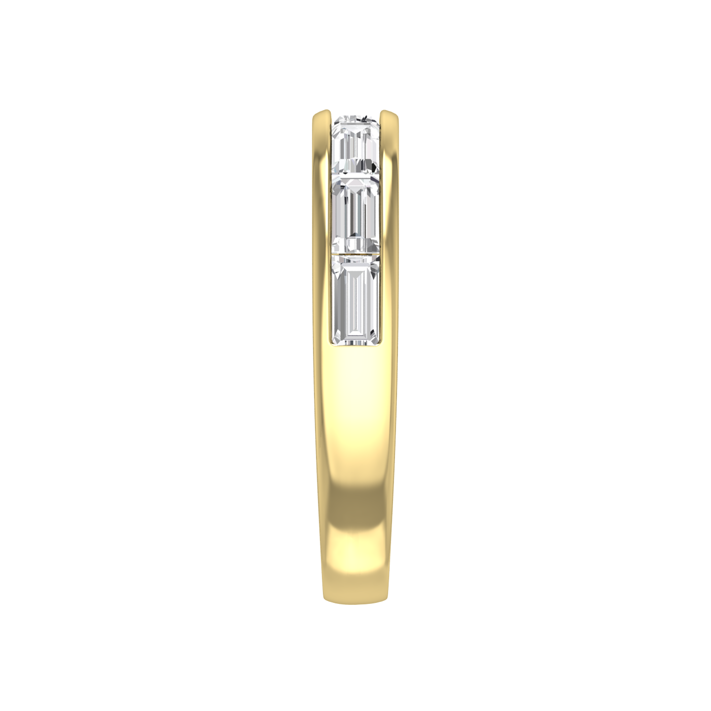 Baguette Cut Diamond Wedding Band gardiner-brothers