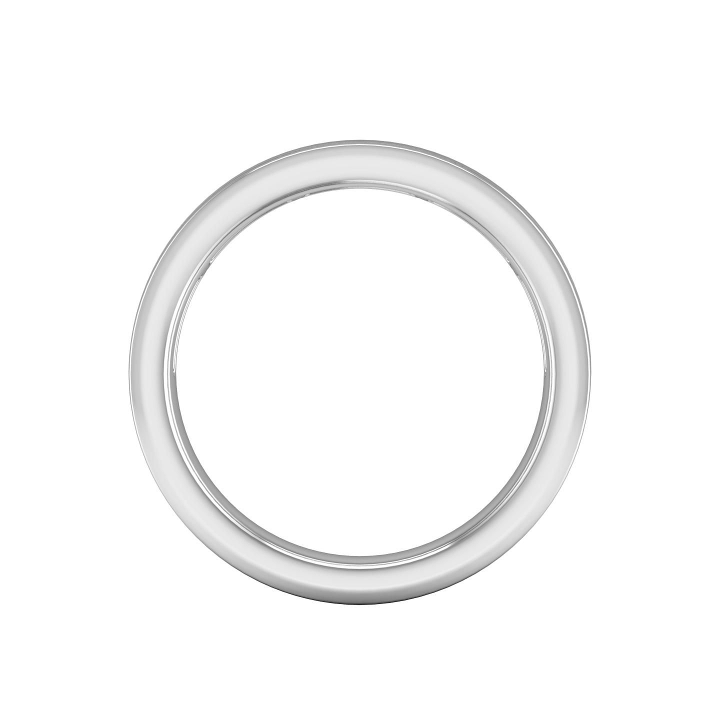 Half Set Round Brilliant Cut Diamond Wedding Band gardiner-brothers