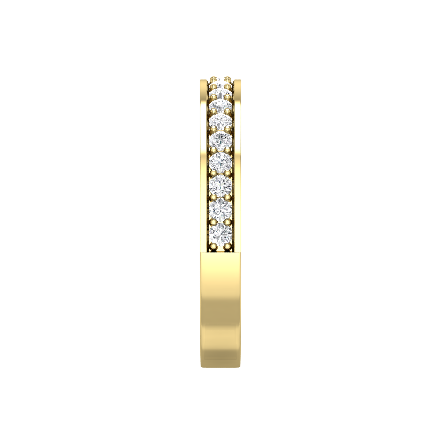 Diamond Set Pavé Style Wedding Band gardiner-brothers
