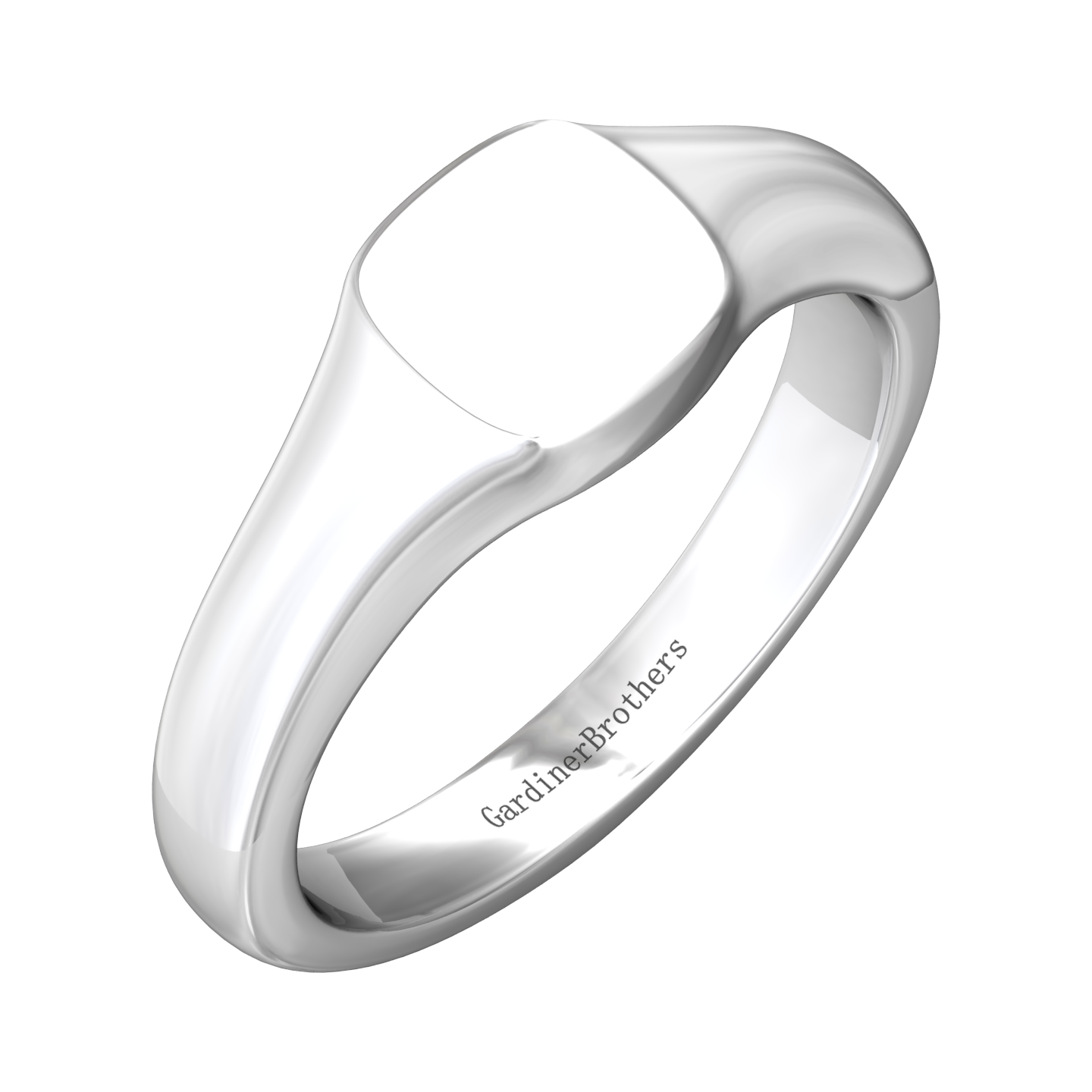 Cushion Signet Ring 7x7mm Gardiner Brothers