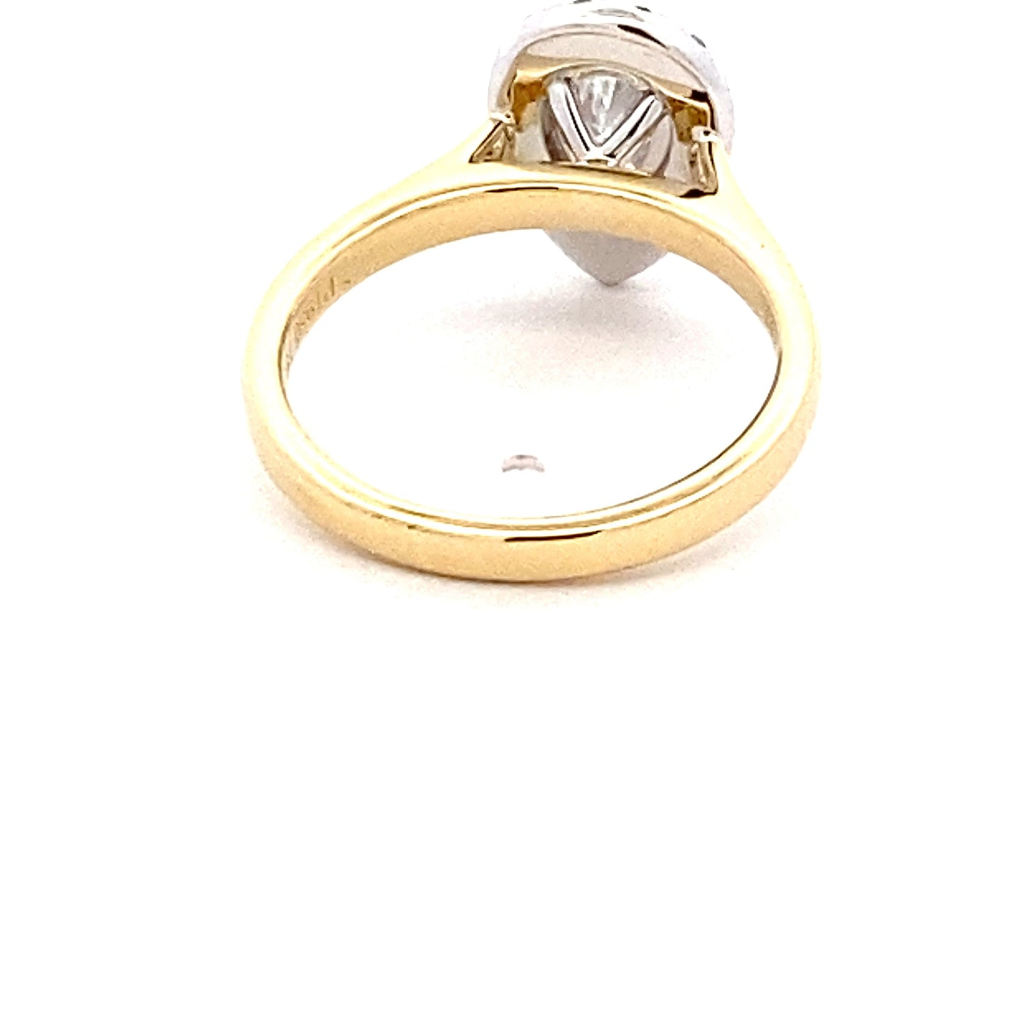 Pear Shaped Diamond Halo Style Ring - 1.20cts Gardiner Brothers