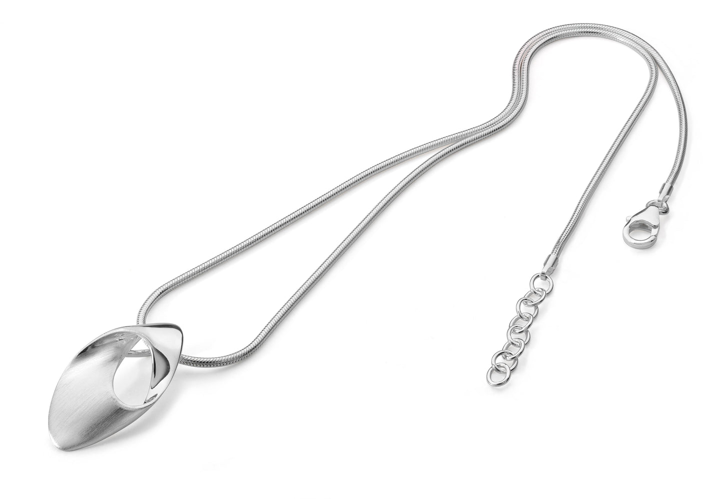 Silver Wrap-Over Pendant Gardiner Brothers