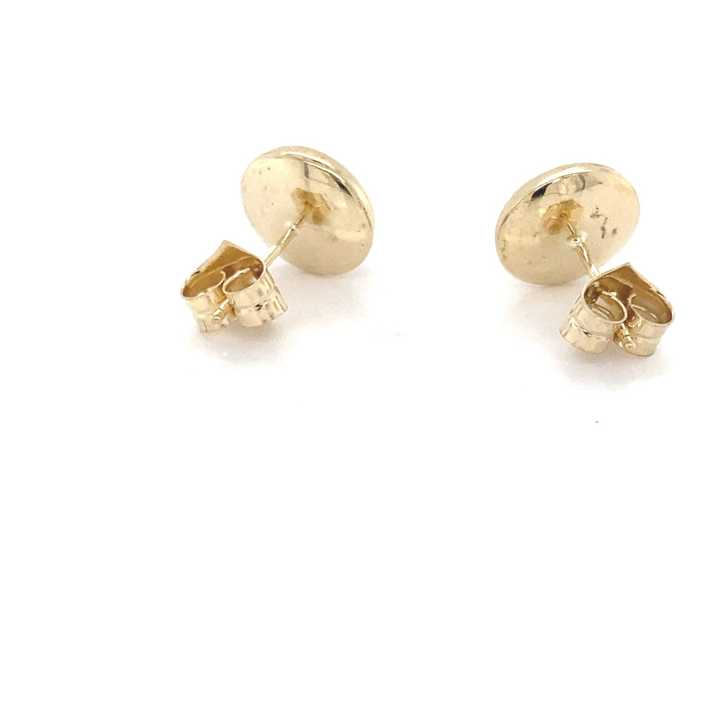 Yellow Gold Pearl Stud Earrings Gardiner Brothers