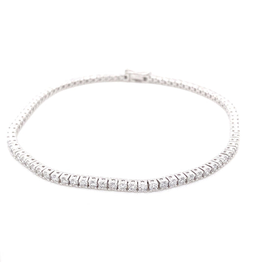Round brilliant Cut Diamond Tennis bracelet - 2.01cts  Gardiner Brothers