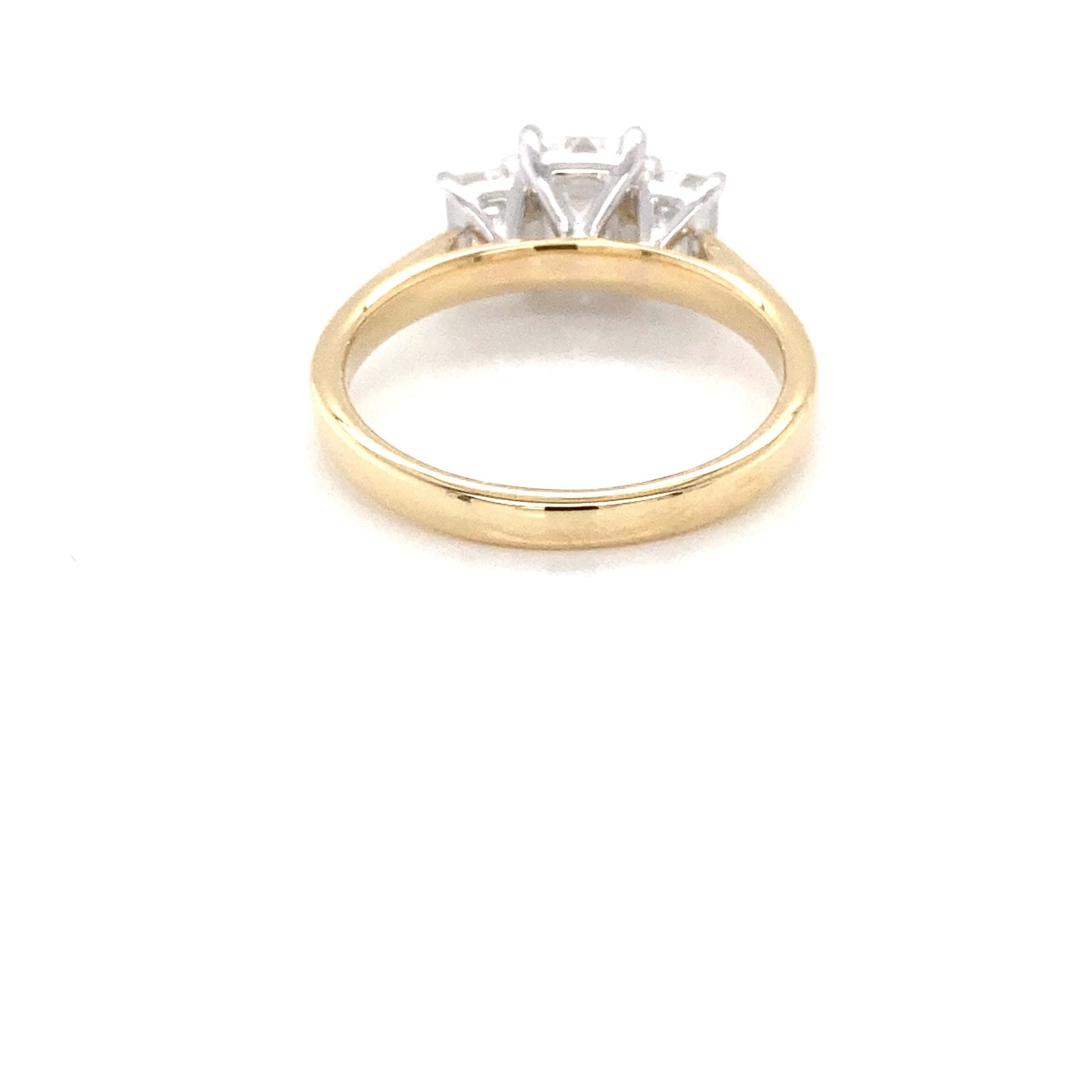 Emerald cut diamond 3 stone ring - 1.62cts Gardiner Brothers
