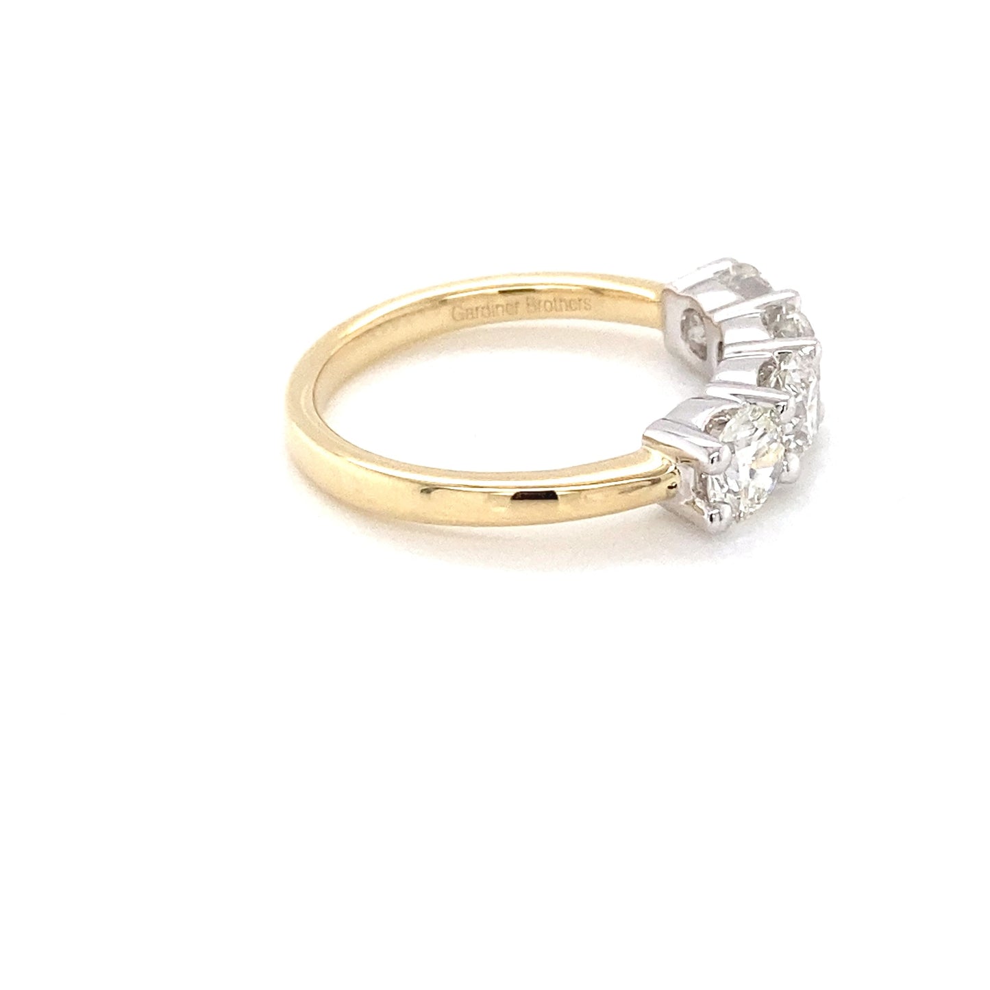 Round Brilliant Cut Diamond 4 Stone Ring - 1.60cts Gardiner Brothers