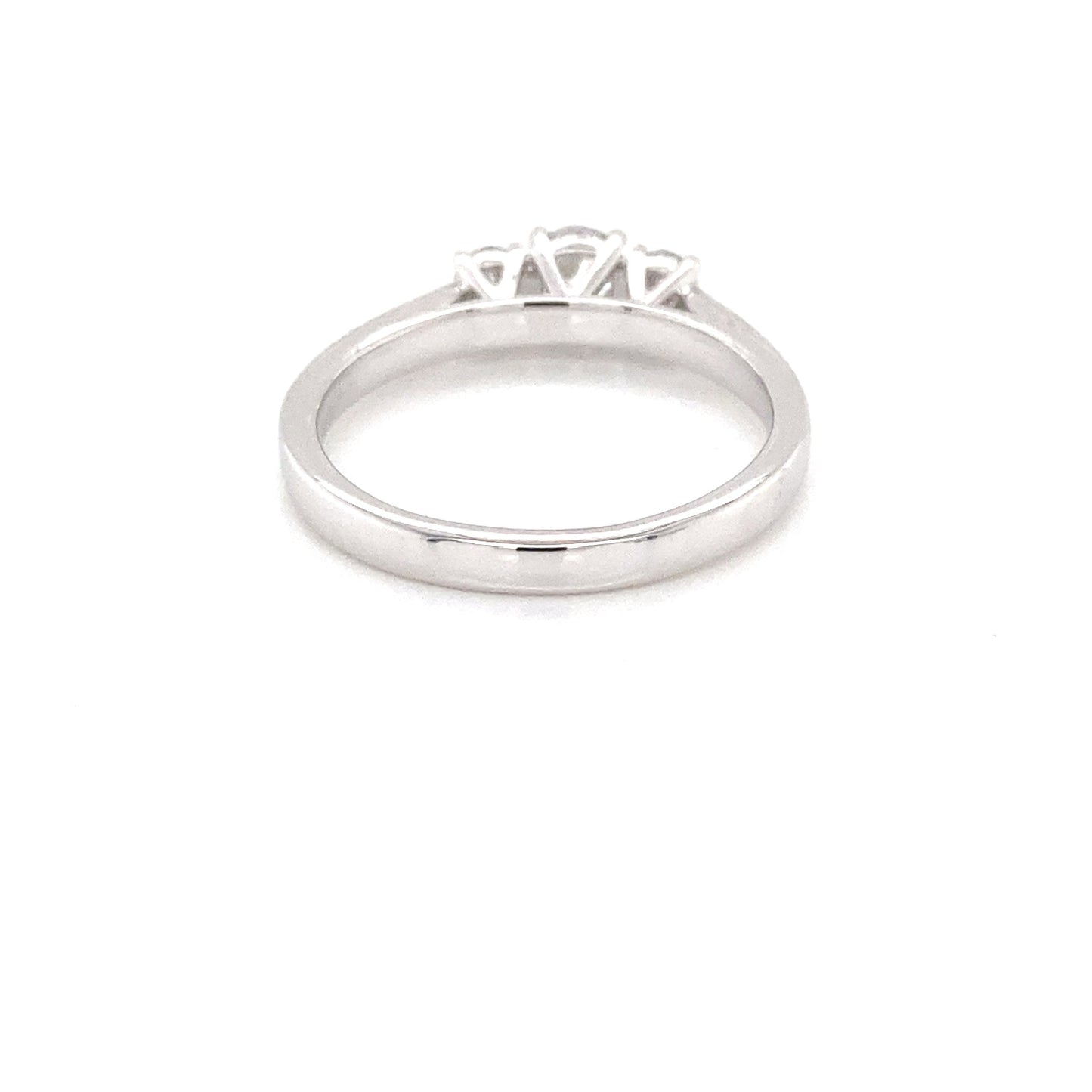 Round Brilliant Cut Diamond 3 Stone Ring - 0.50cts Gardiner Brothers