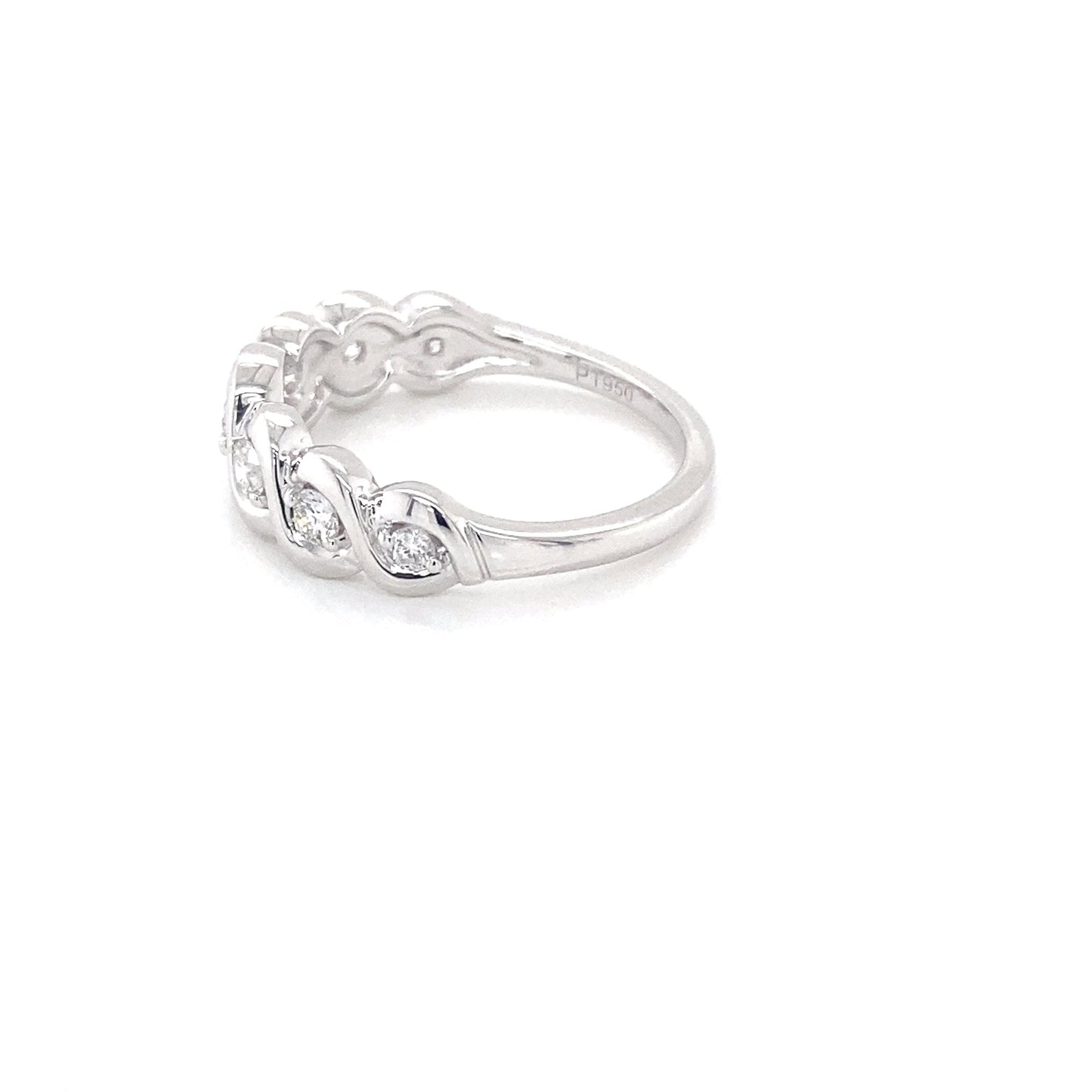 Round Brilliant cut diamond 7 stone ring - 0.40cts Gardiner Brothers