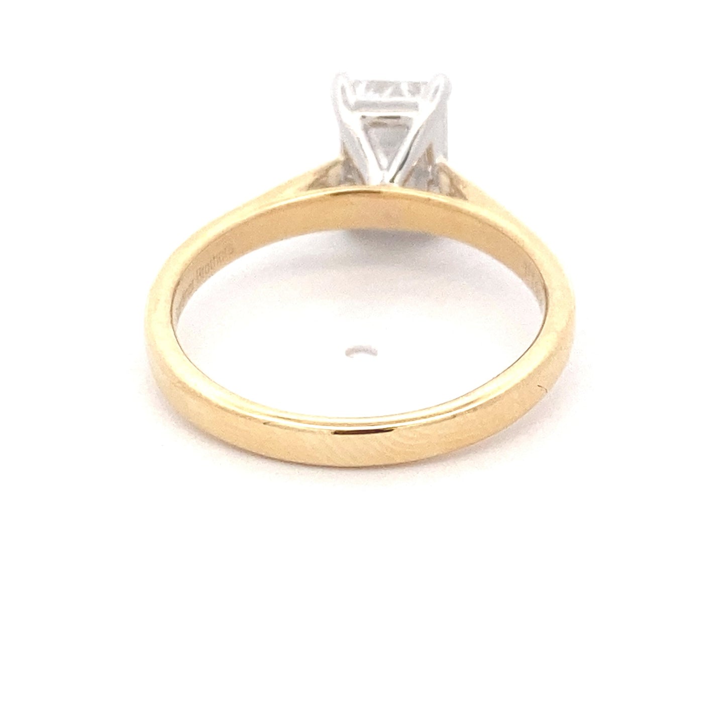 Lab Grown emerald cut diamond solitaire ring - 1.51cts Gardiner Brothers