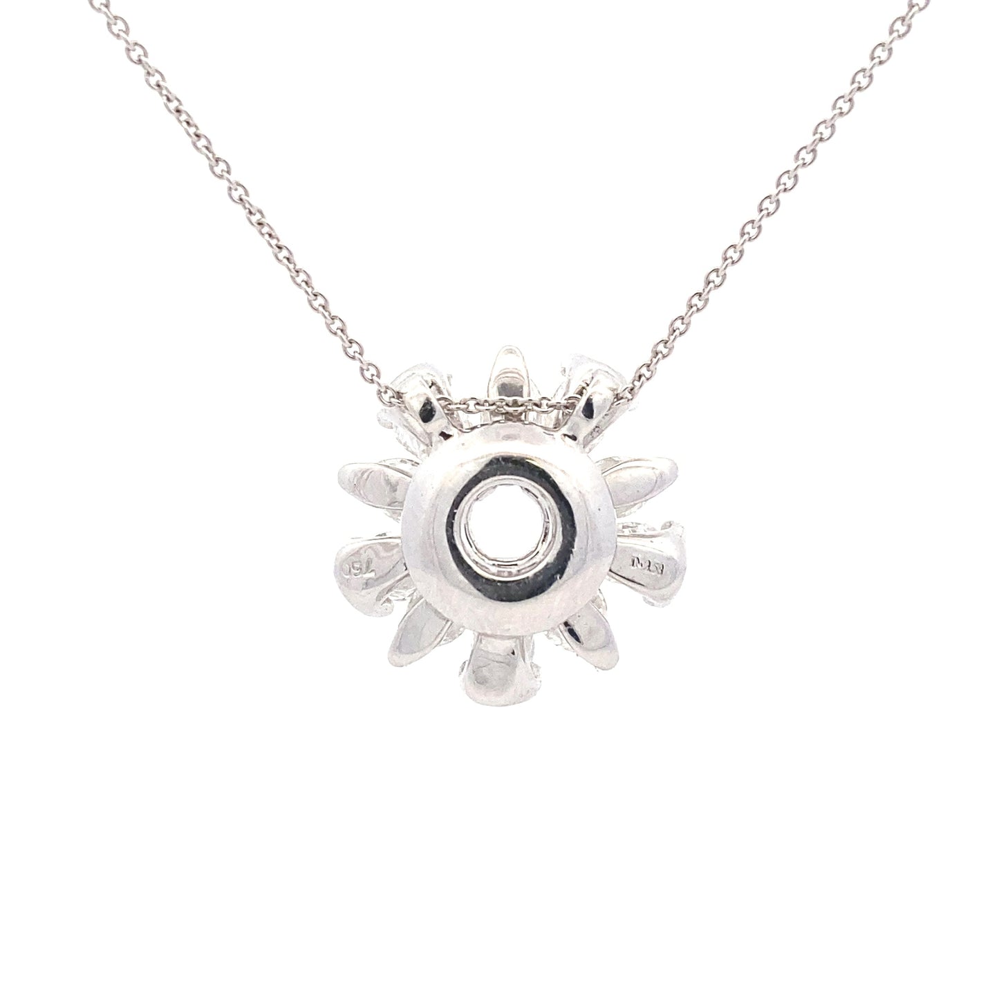 Marquise and Pear Shaped Diamond Circle Cluster Pendant - 2.54cts Gardiner Brothers