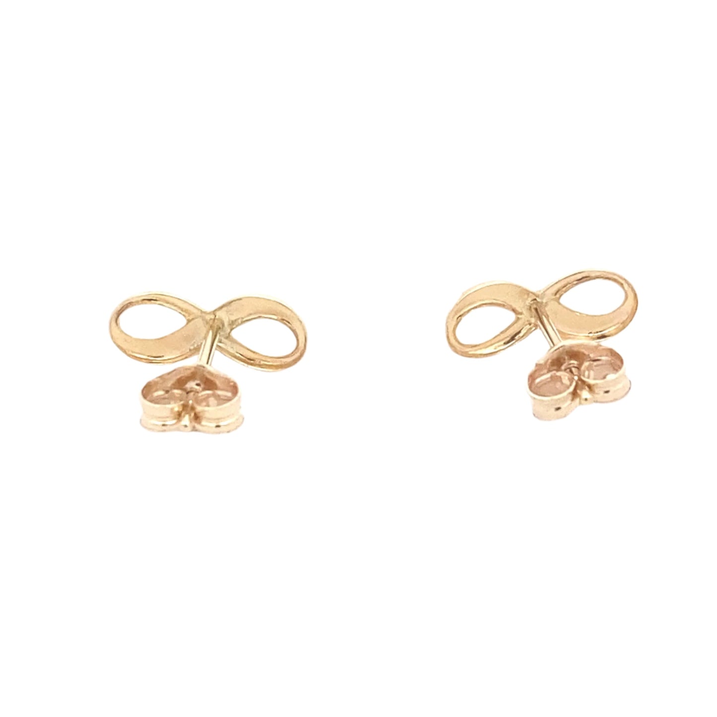 Yellow Gold Infinity Knot Earring Gardiner Brothers