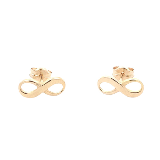 Yellow Gold Infinity Knot Earring Gardiner Brothers