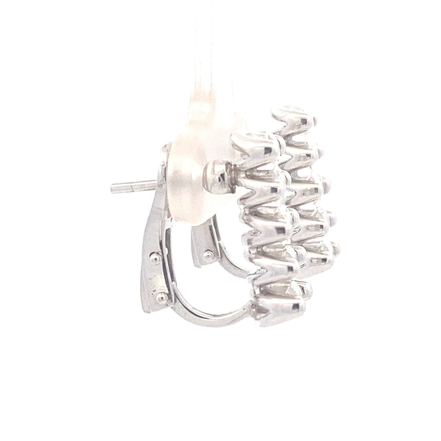 Marquise Shaped Diamond Fancy Style Earrings - 2.29cts Gardiner Brothers