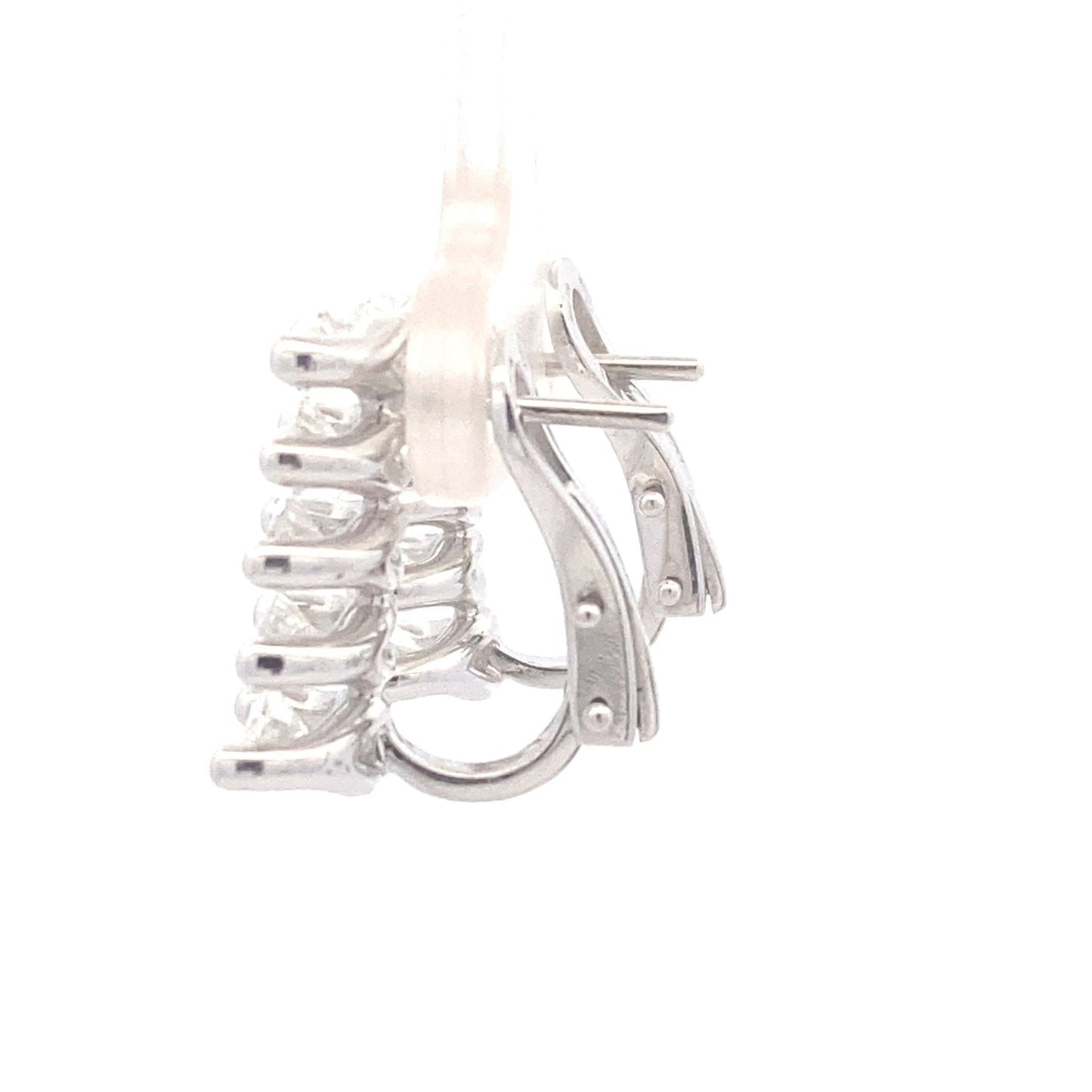 Marquise Shaped Diamond Fancy Style Earrings - 2.32cts Gardiner Brothers