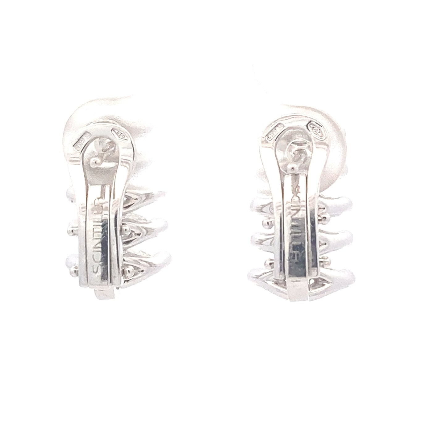 Marquise Shaped Diamond Fancy Style Earrings - 2.32cts Gardiner Brothers