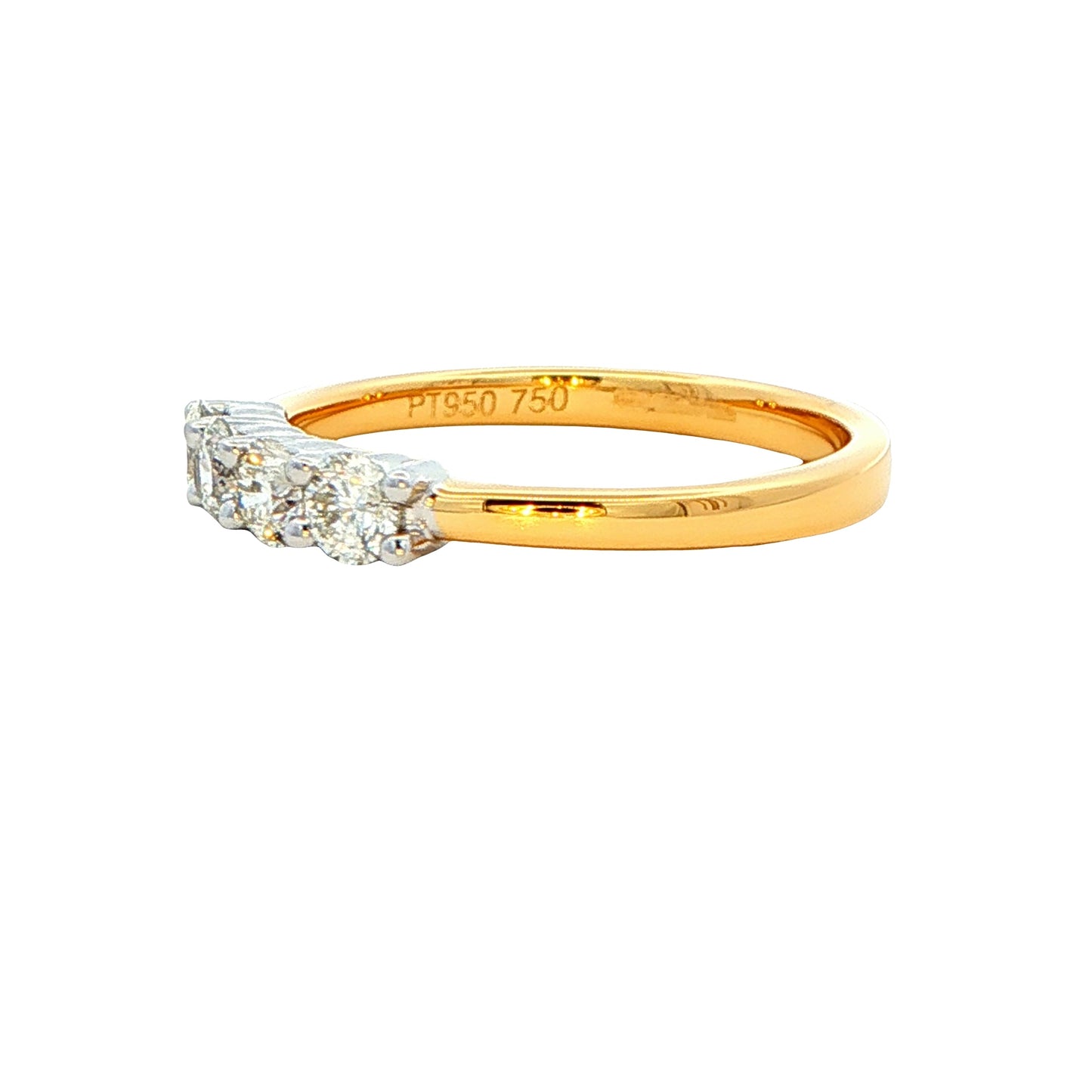 Round Brilliant Cut Diamond 4 Stone Ring - 0.50cts Gardiner Brothers