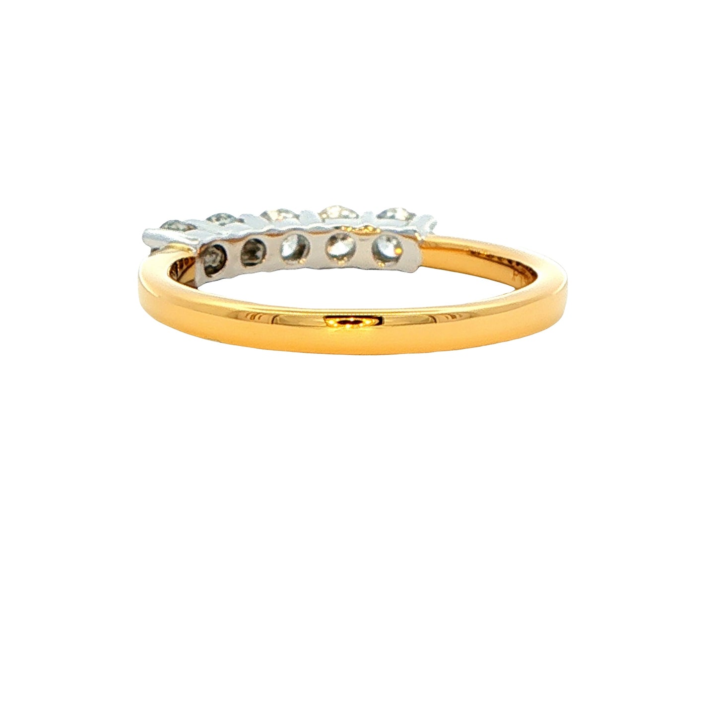 Round Brilliant Cut 5 Stone Diamond Ring - 0.50cts Gardiner Brothers