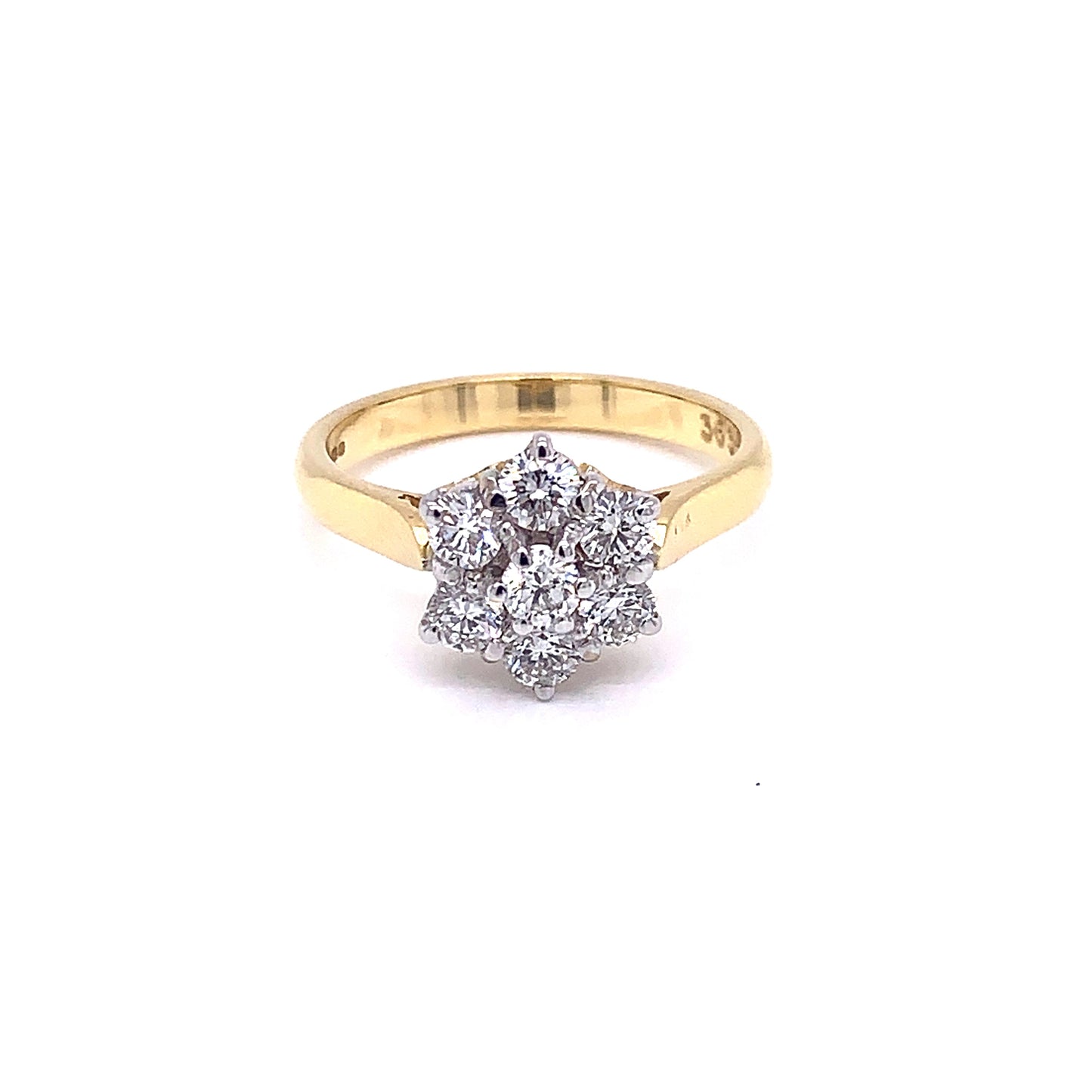 Diamond Cluster Ring gardiner-brothers