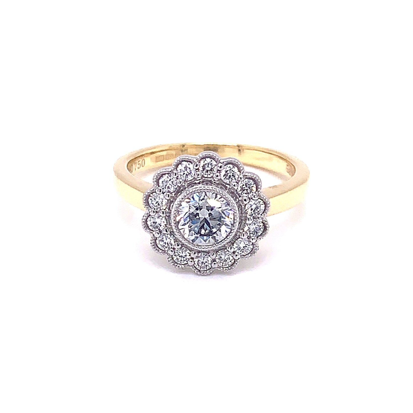 Diamond Cluster Ring gardiner-brothers
