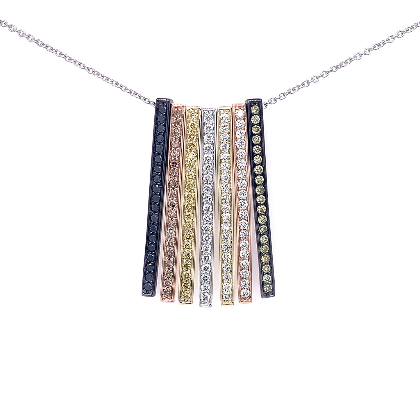 Belle Chique Diamond Stick Pendant gardiner-brothers