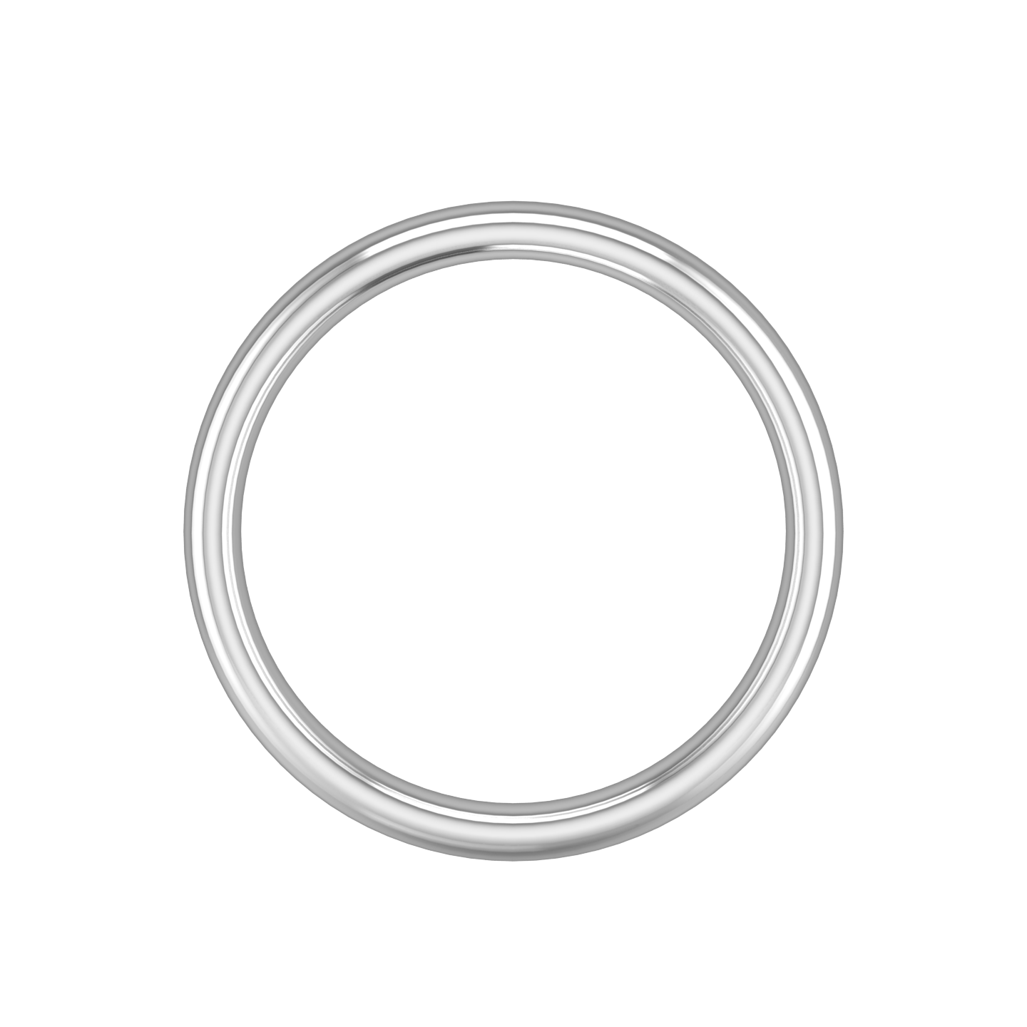 Plain Wedding Ring In A Heavy Court Profile Gardiner Brothers