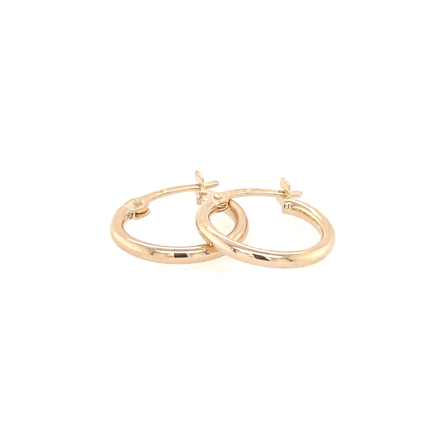 Yellow Gold Hoop Earrings Gardiner Brothers