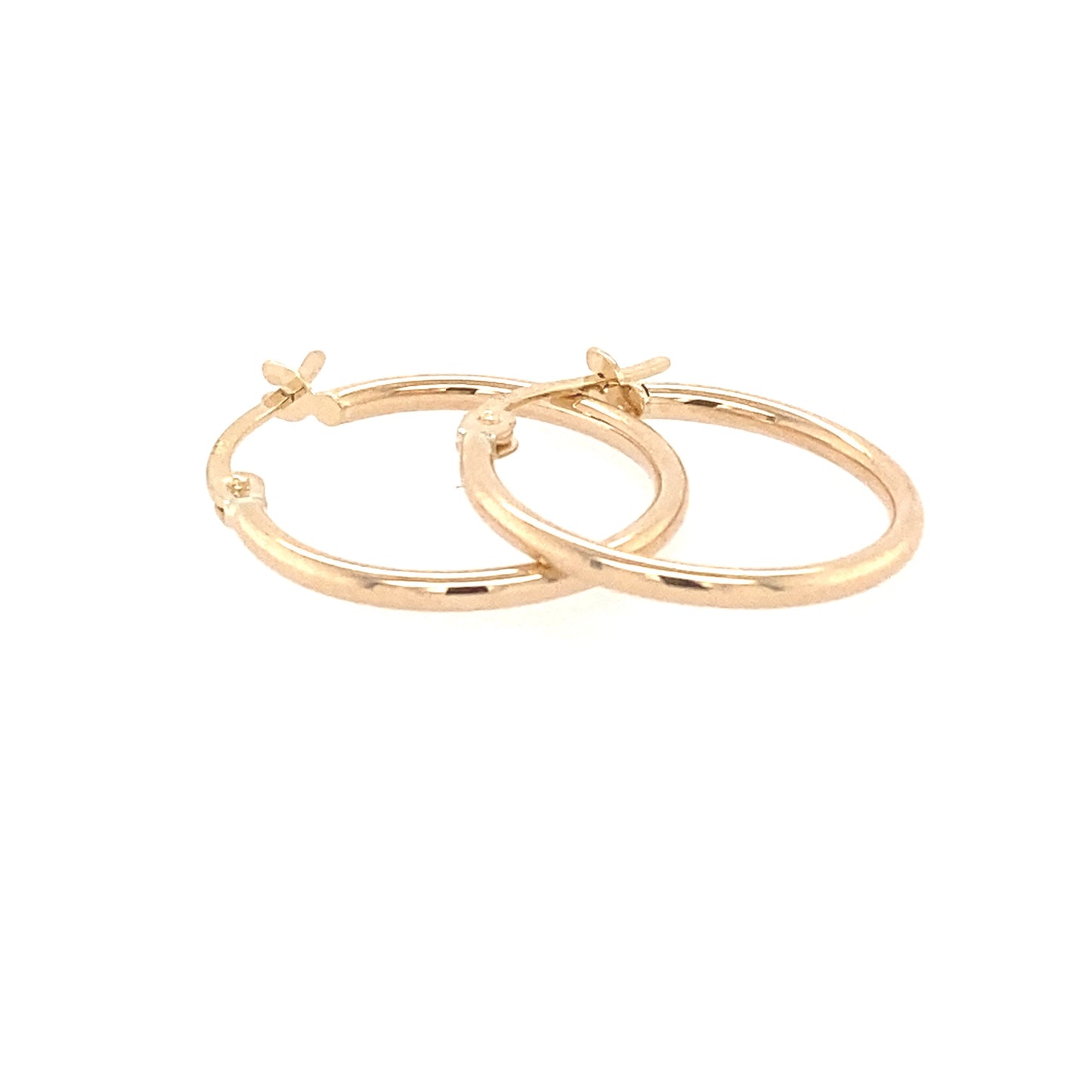 Yellow Gold Hoop Earrings Gardiner Brothers