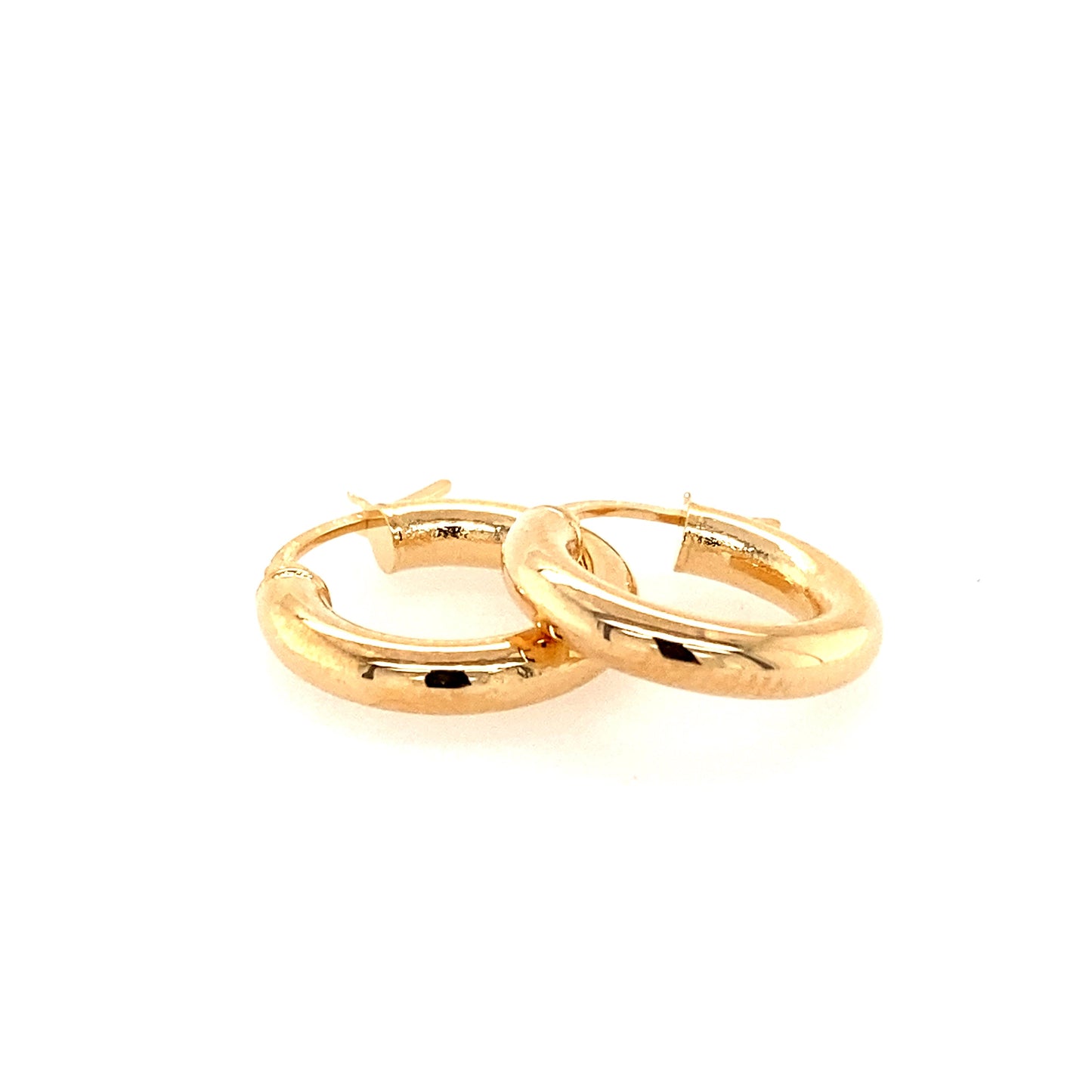 Yellow Gold Hoop Earrings Gardiner Brothers