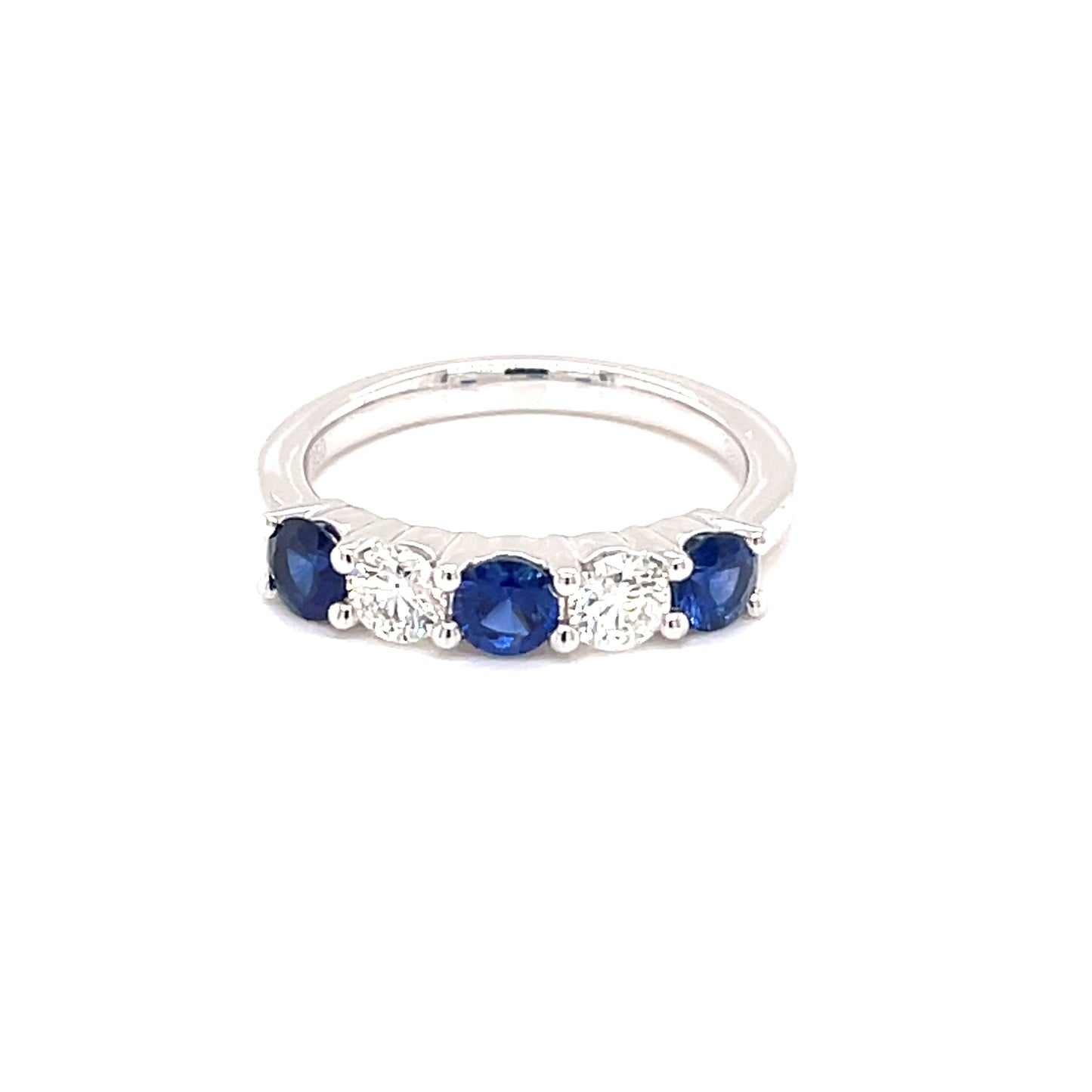Sapphire and Diamond 5 Stone Ring Gardiner Brothers
