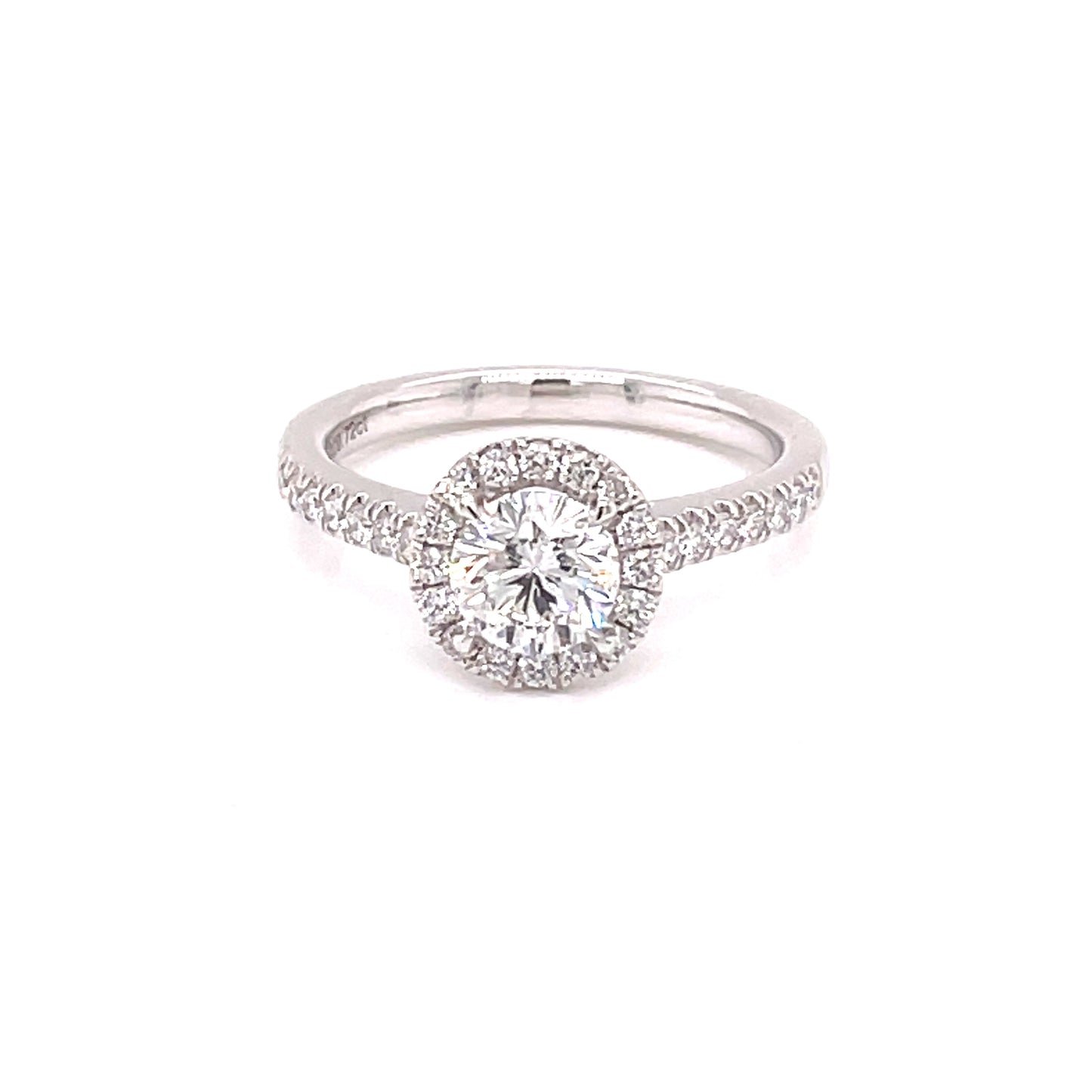 Aurora Cut Diamond Halo Style Ring - 0.84cts Gardiner Brothers