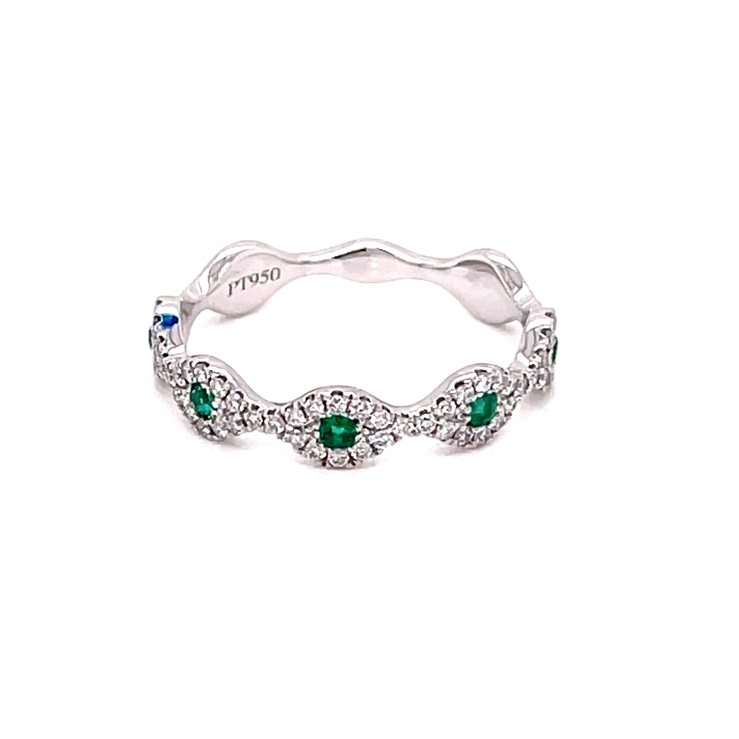 Emerald and Diamond Dress Ring Gardiner Brothers